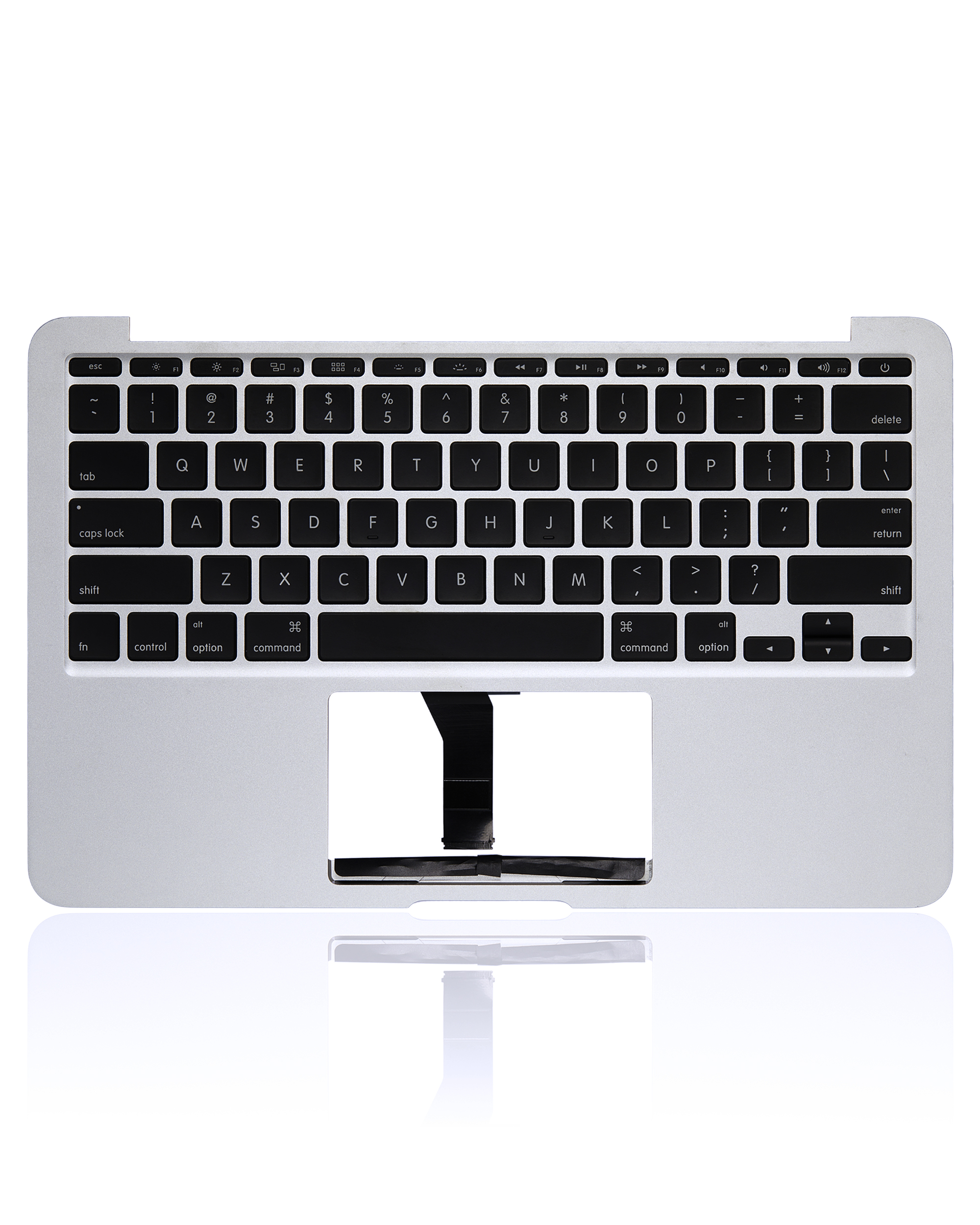 Top Case mit Keyboard (ANSI US) für MacBook Air 11" A1370 (2011) (gebrauchter OEM-Ausbau, Qualität A)