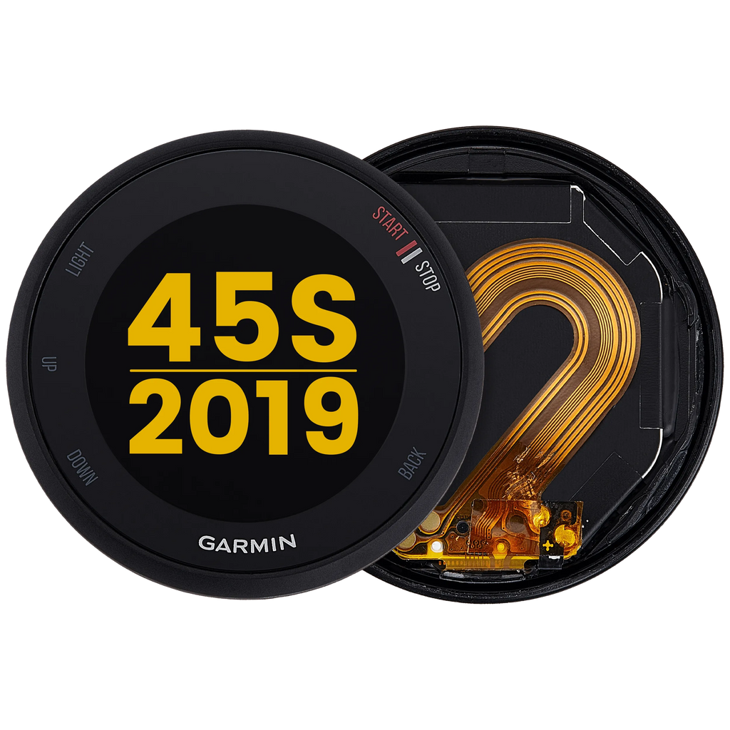 LCD-Display mit Rahmen für Garmin Forerunner 45S (2019) (Premium) (Rot)