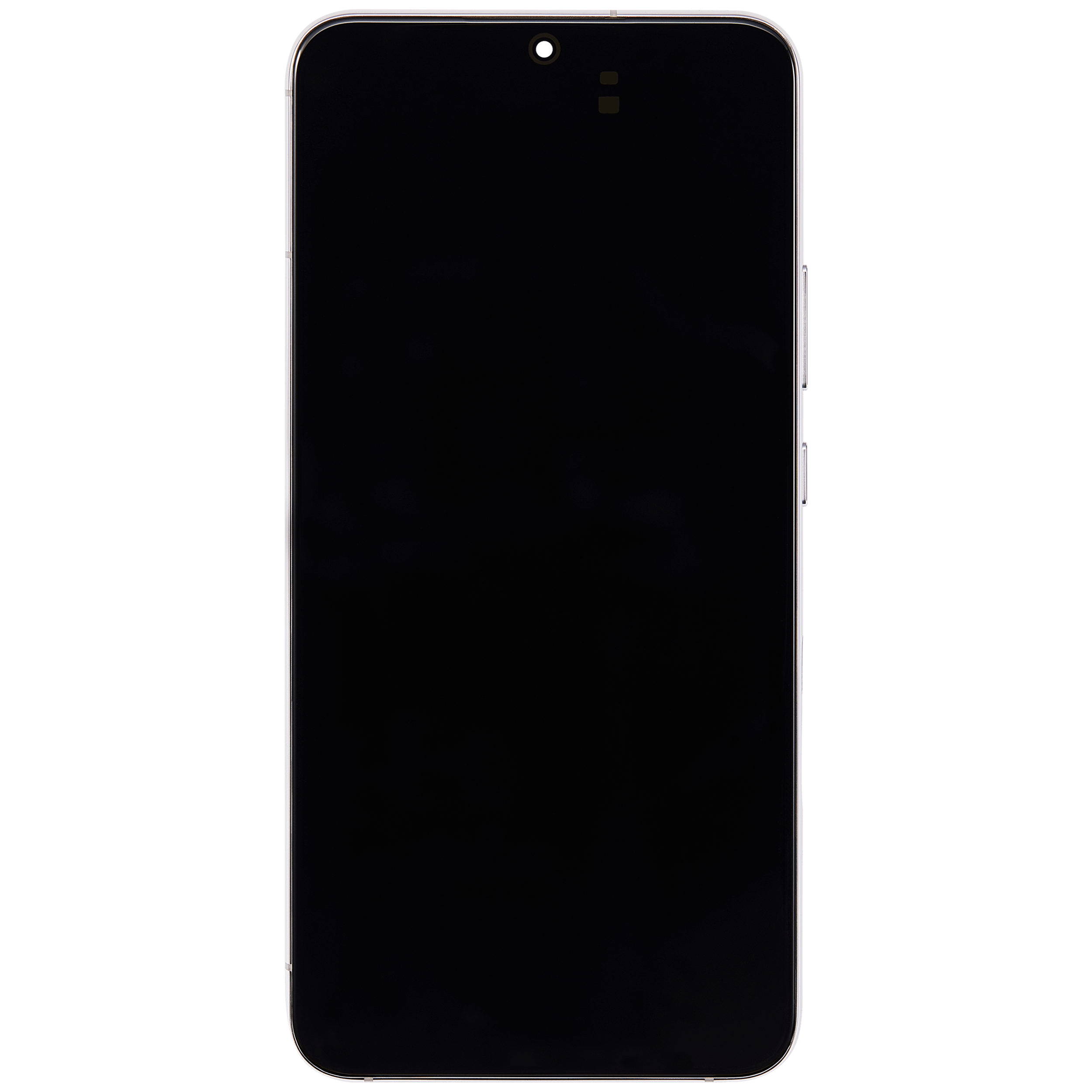 OLED-Display mit Rahmen für Samsung Galaxy S22 Plus 5G (gebrauchter OEM-Ausbau, Qualität A) (Weiß)