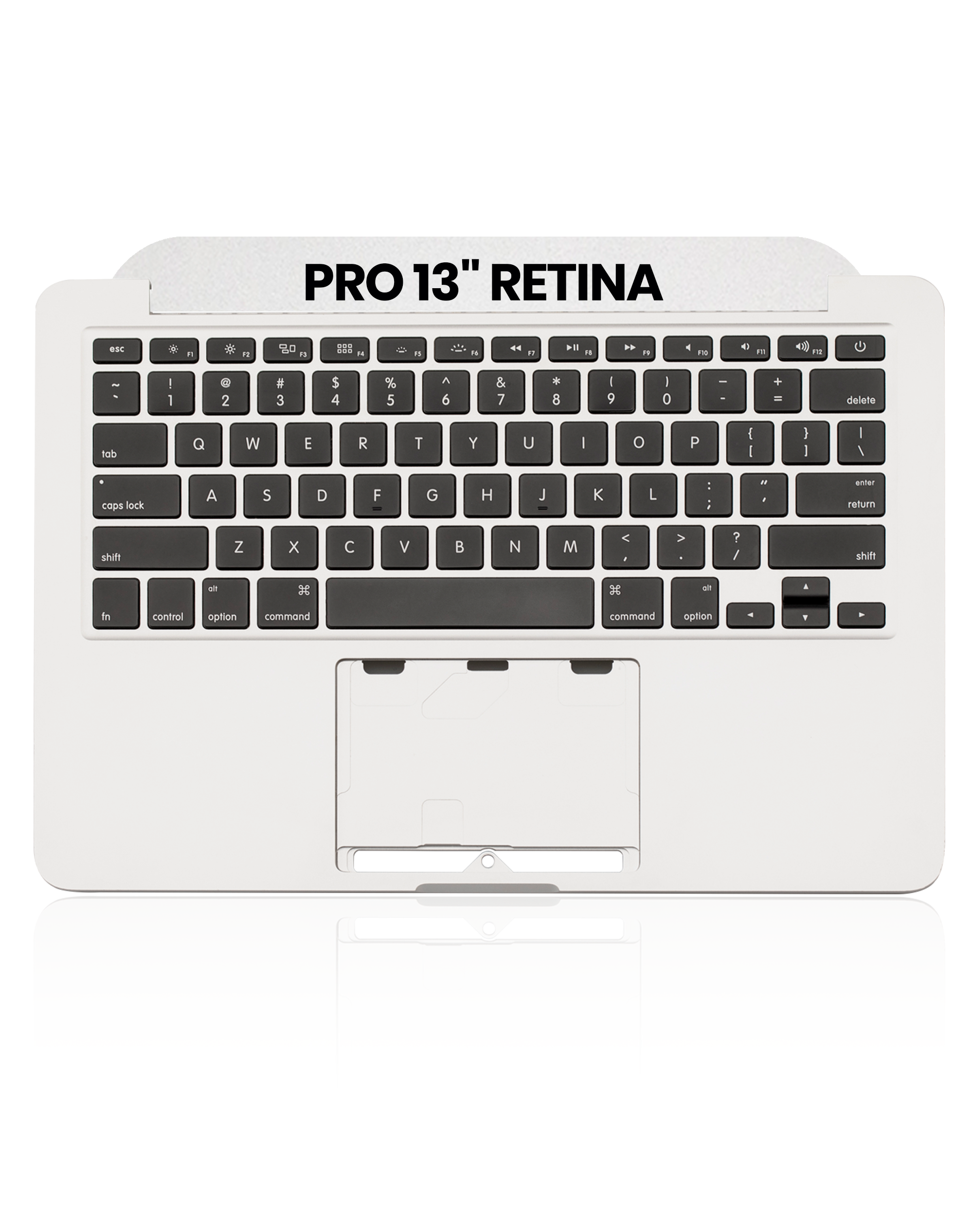 Top Case mit Keyboard (ANSI US) für MacBook Pro 13" A1502 (2013-2014) (gebrauchter OEM-Ausbau, Qualität A)