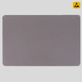 Premium ESD Rubber Table Mat (900 mm x 610 mm) with 4 x 10 mm Studs (Grey)