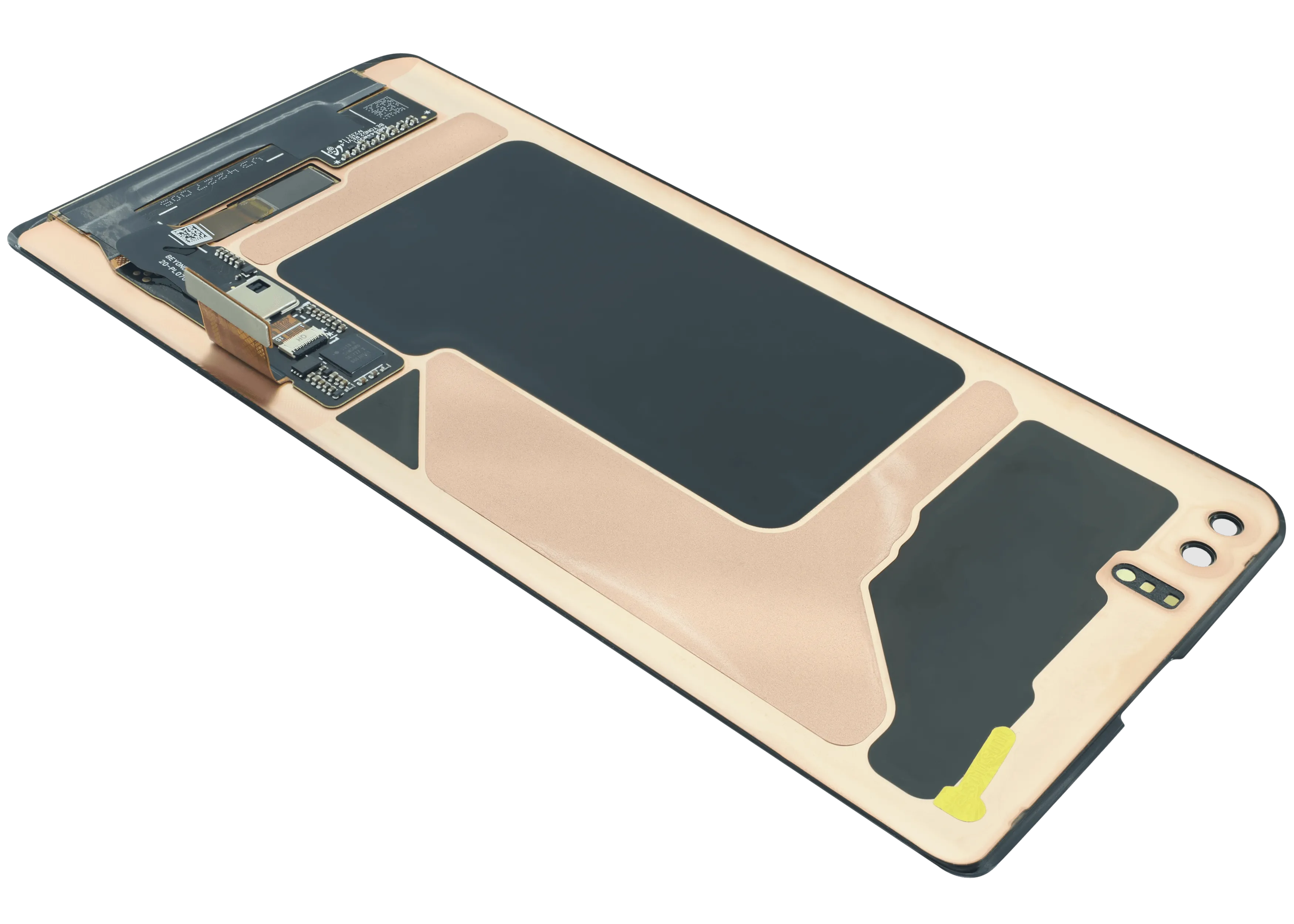 OLED-Display ohne Rahmen für Samsung Galaxy S10 Plus (Service Pack) (Prism Black)