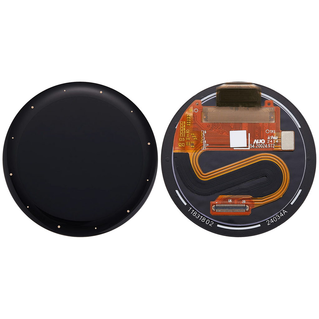 OLED-Display ohne Rahmen für Garmin Venu 3S (2023) (41MM) (Premium) (Schwarz)