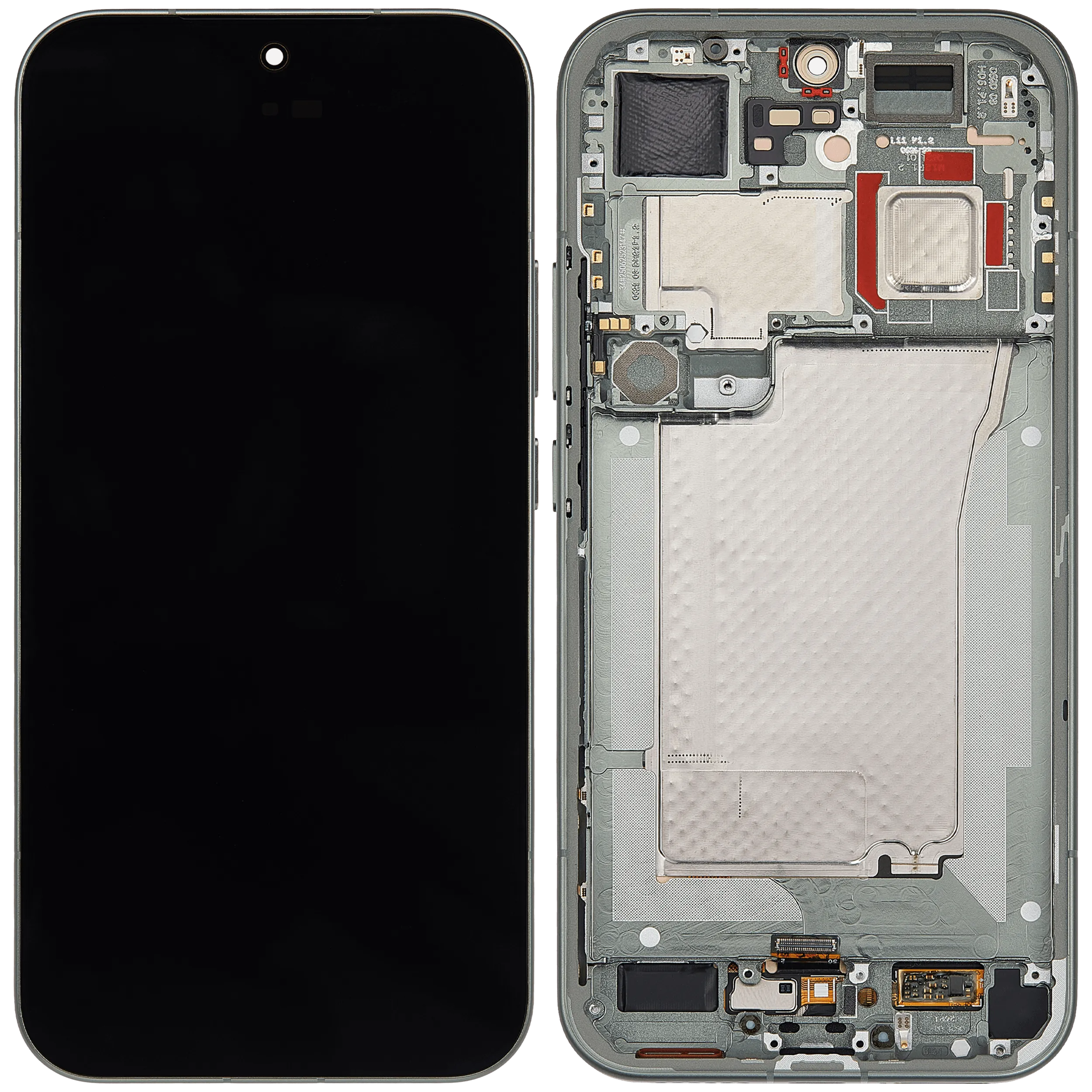 OLED-Display mit Rahmen für Xiaomi 17 Pro Max (Refurbished) (Grün)