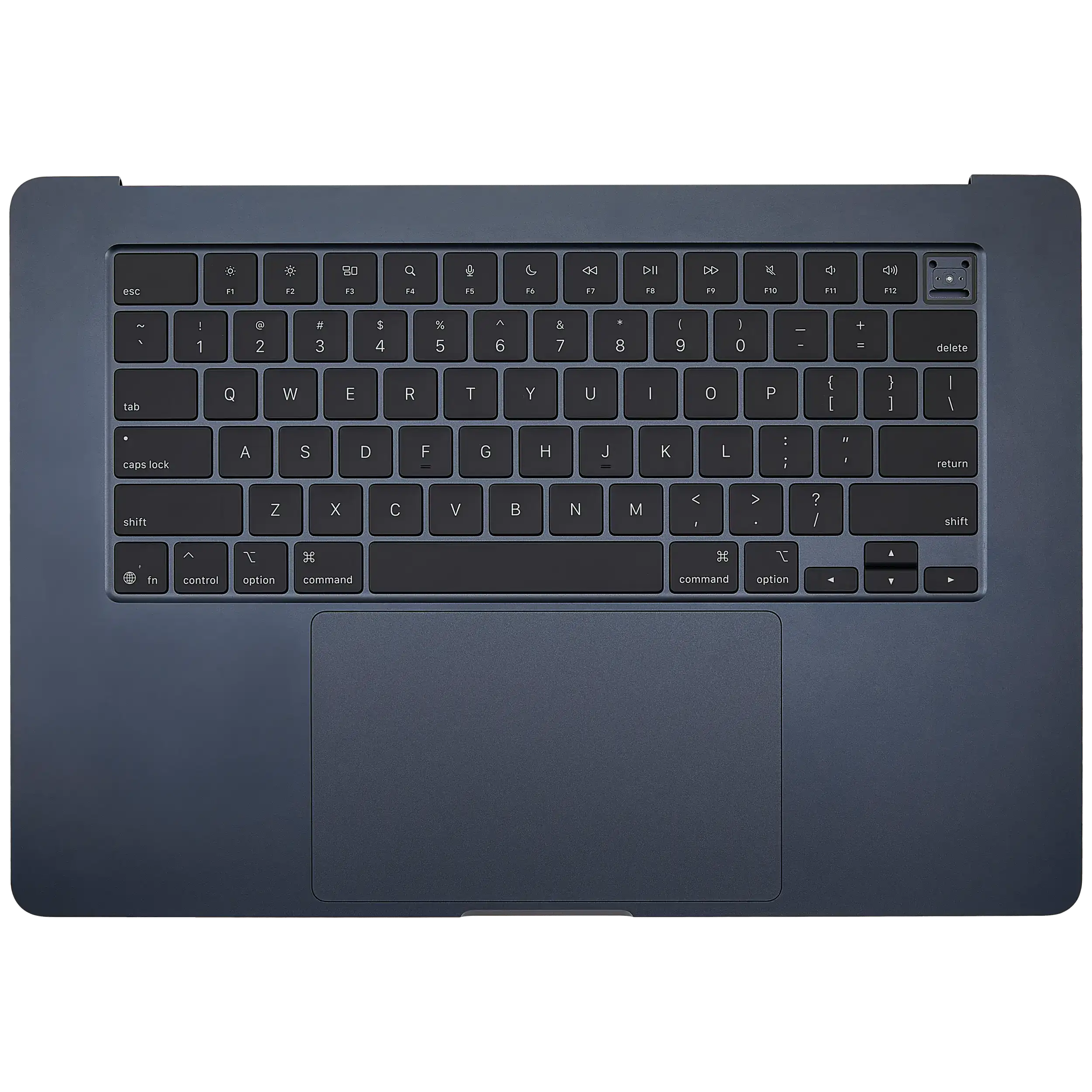 Topcase mit Akku & Tastatur f. MacBook Air 15 A3241 2025 US Midnight gebraucht B