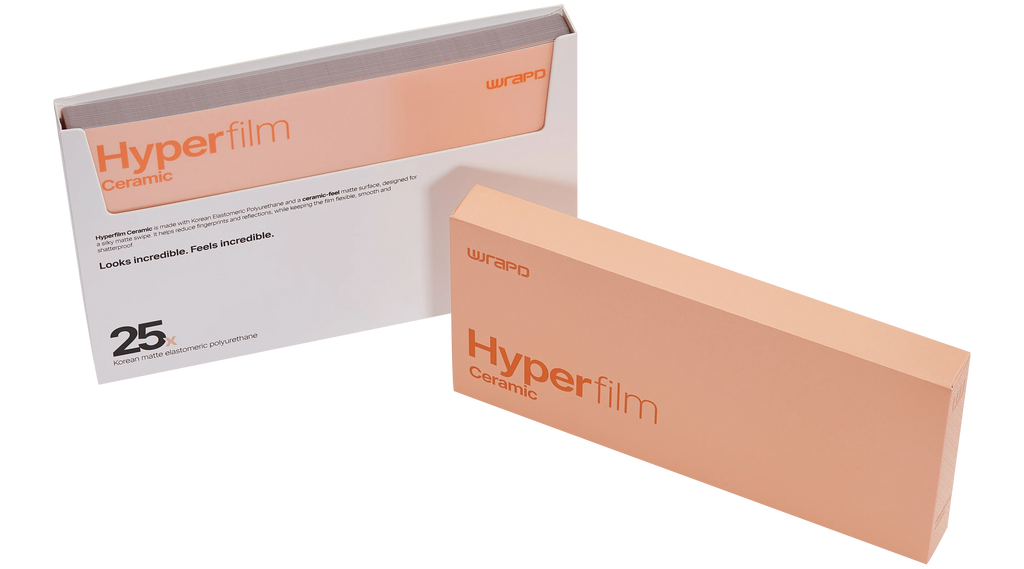 Wrapd HyperFilm - EPU Display Protector Film (25 Pack) (Matte)