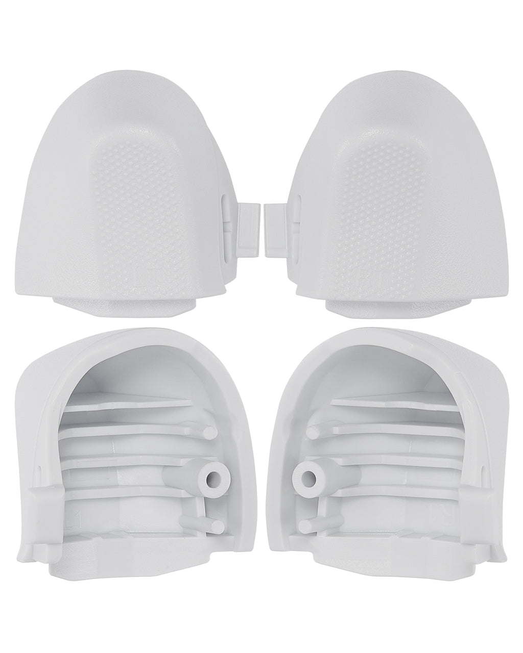 Left and Right Trigger Covers for Xbox Series S/X (White)
