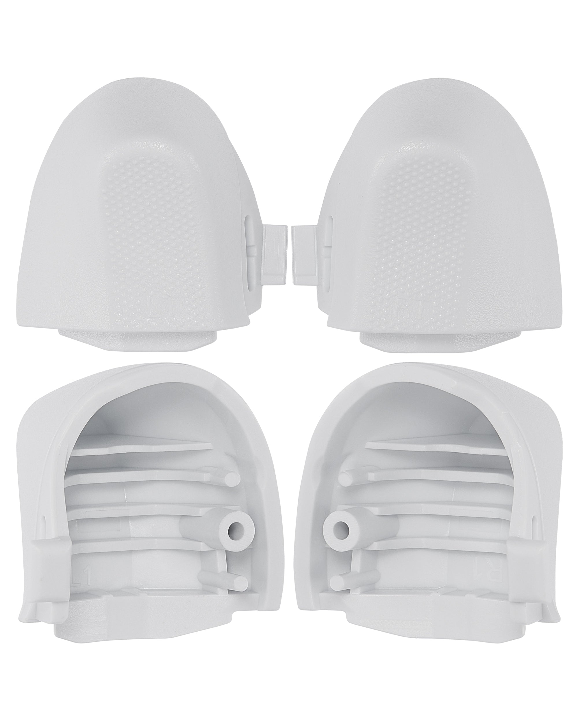 Left and Right Trigger Covers for Xbox Series S/X (White)