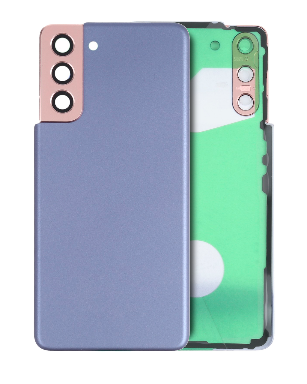 Backcover Kameralinse Samsung Galaxy S21 Phantom Violet Aftermarket Plus ohne Lo