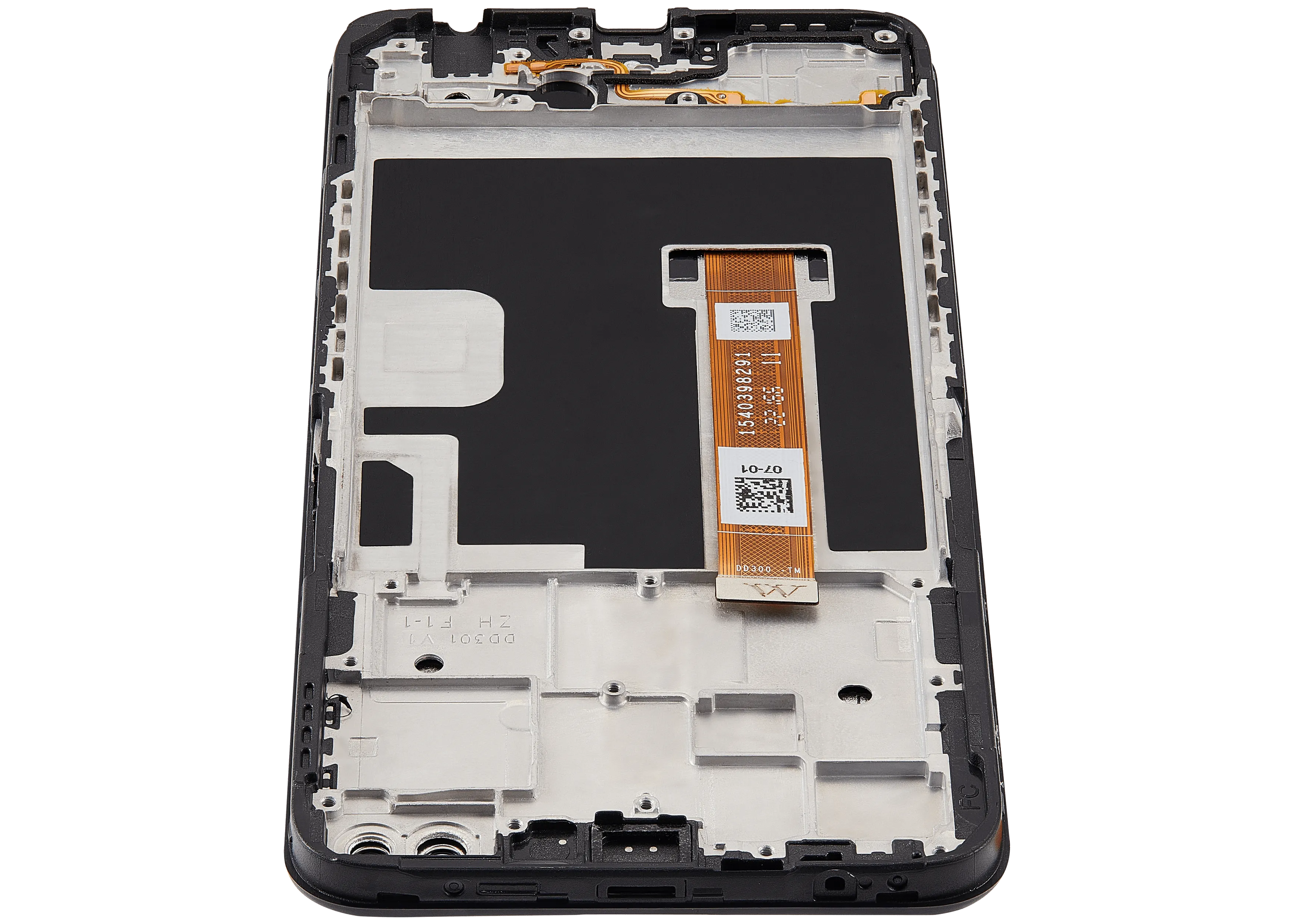 OLED-Display mit Rahmen Compatible für Oppo A92s (2020) (Refurbished) (Alle Farben)