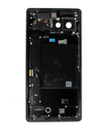 Backcover/Rahmen für Google Pixel 6 (gebrauchter OEM-Ausbau, Qualität A) (Stormy Black)