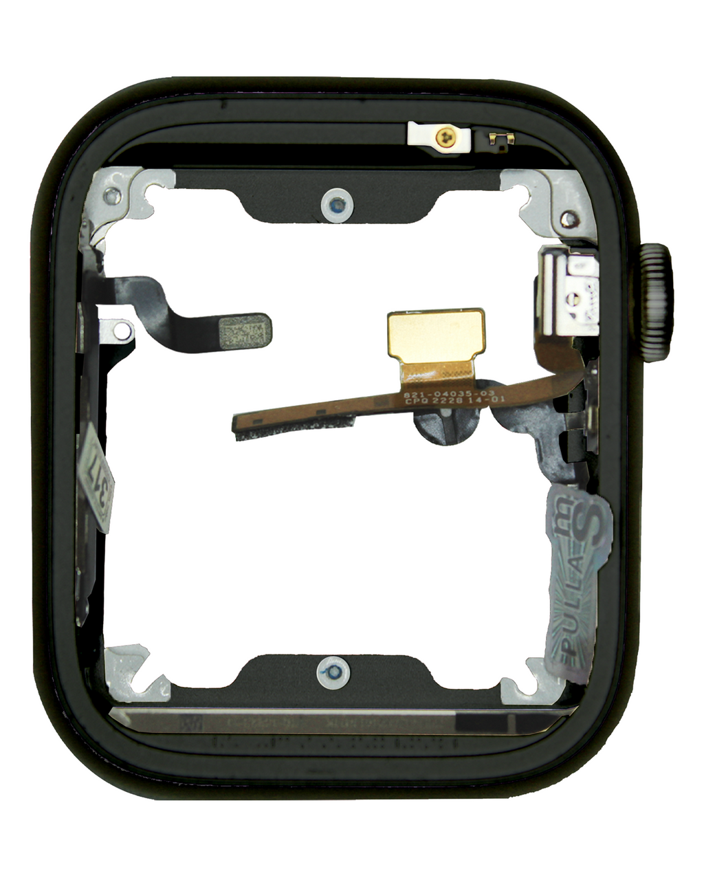 Backcover/Rahmen für Watch Series 8 (45MM) (GPS Version) (gebrauchter OEM-Ausbau, Qualität B/C) (Aluminum/Midnight)
