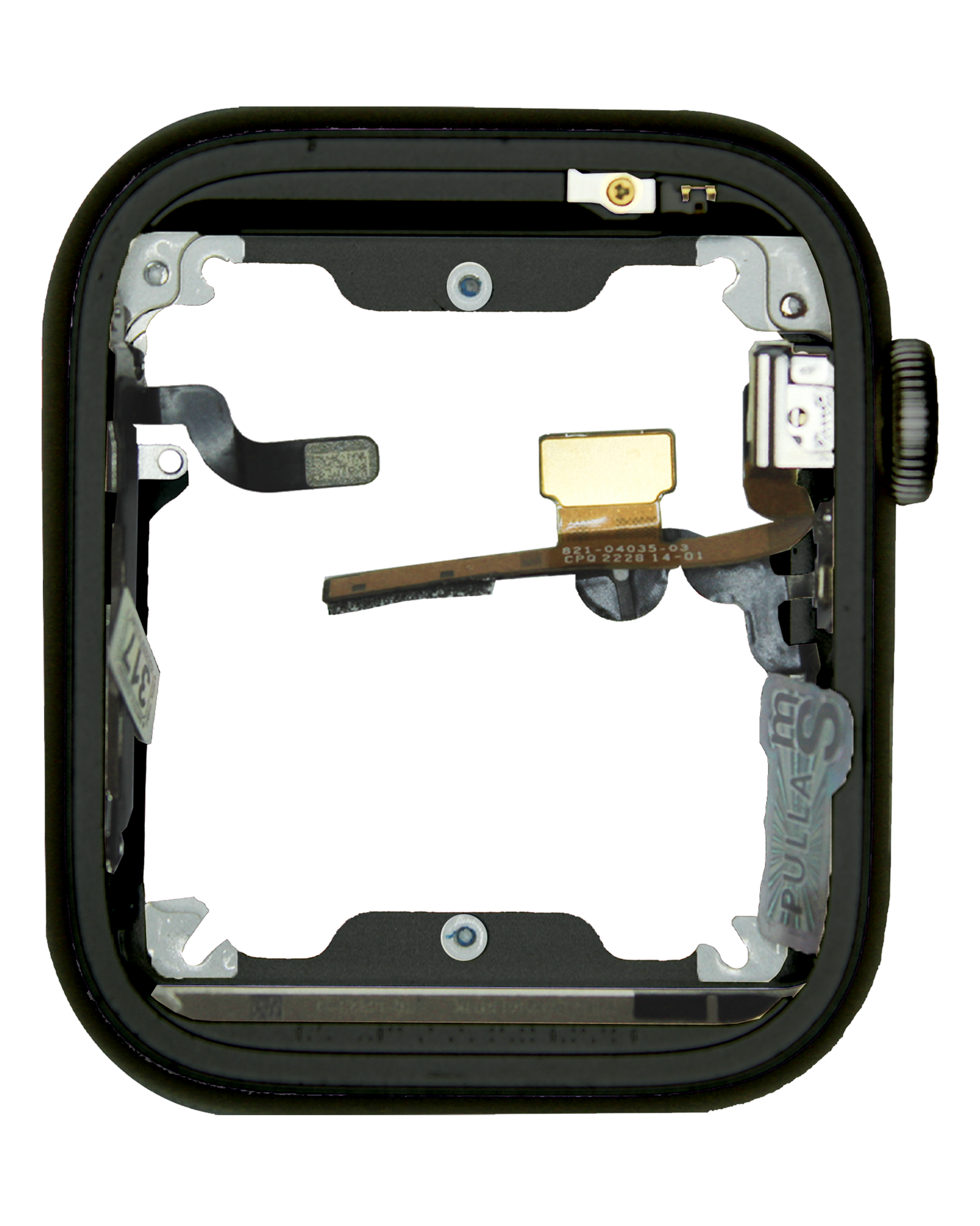 Backcover/Rahmen für Watch Series 8 (45MM) (GPS Version) (gebrauchter OEM-Ausbau, Qualität B/C) (Aluminum/Midnight)