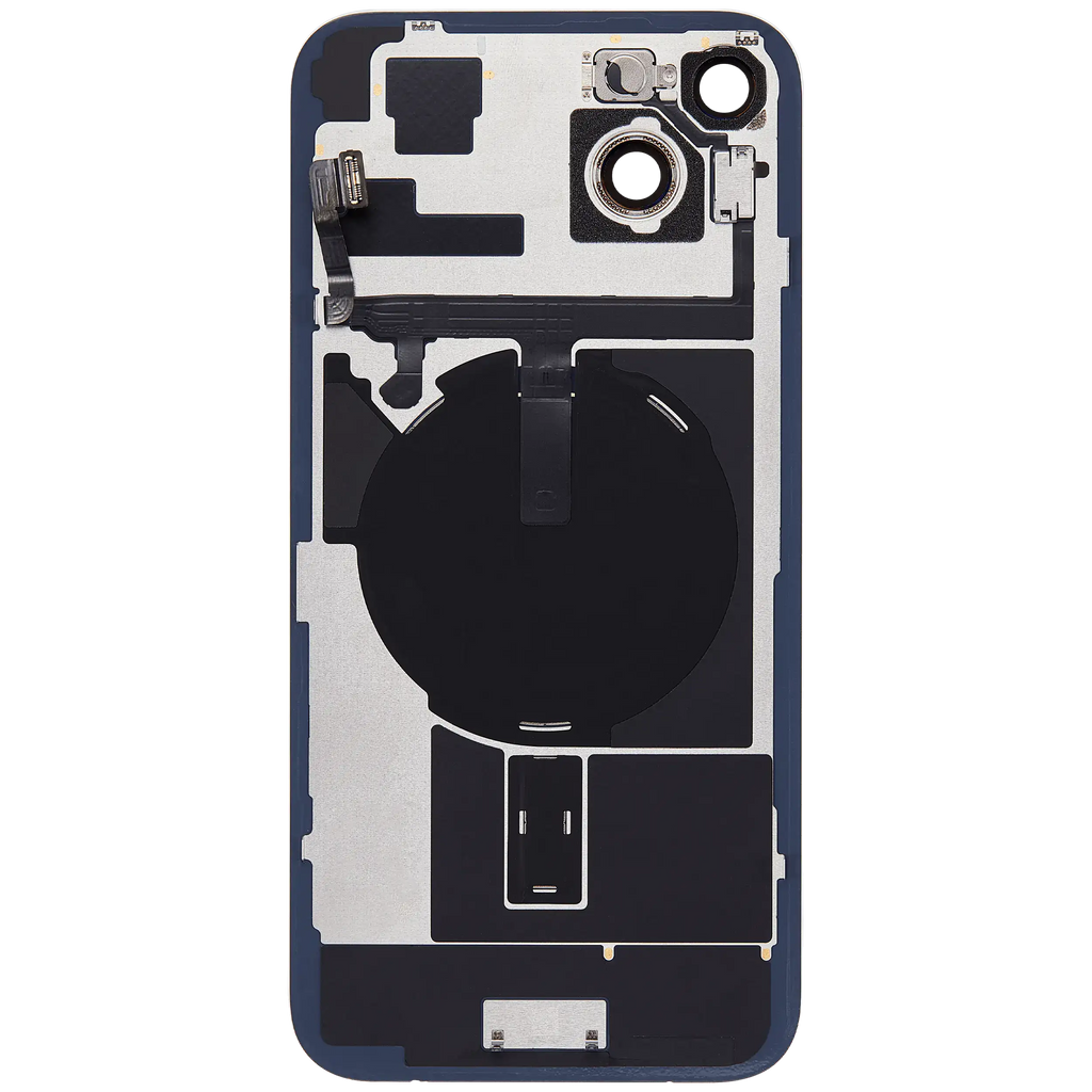 Backcover mit MagSafe Magnet & NFC & Blitz-Flexkabel für IPhone 15 Plus (Service Pack) (Blau)