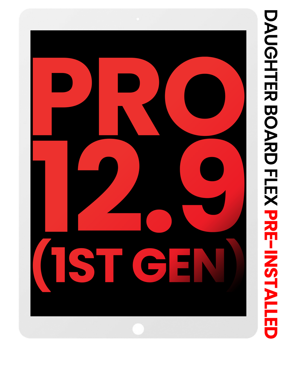 Display mit Digitizer & Flex iPad Pro 12,9" 1.Gen Weiß Aftermarket Plus