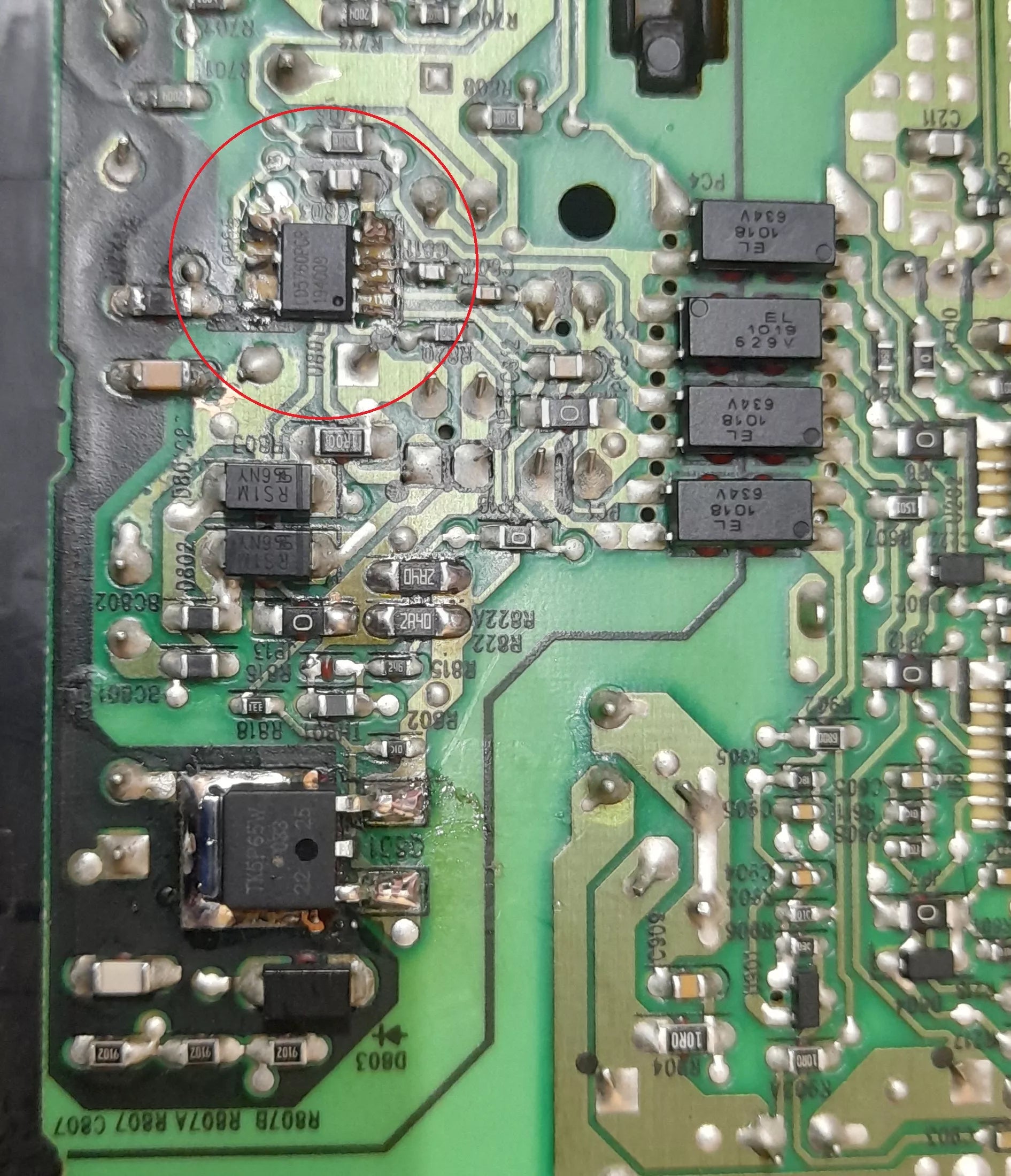 LD5760PGR U801 (SOP7) - PWM Controller IC for PlayStation 4 Slim Power Supply (Soldering required)
