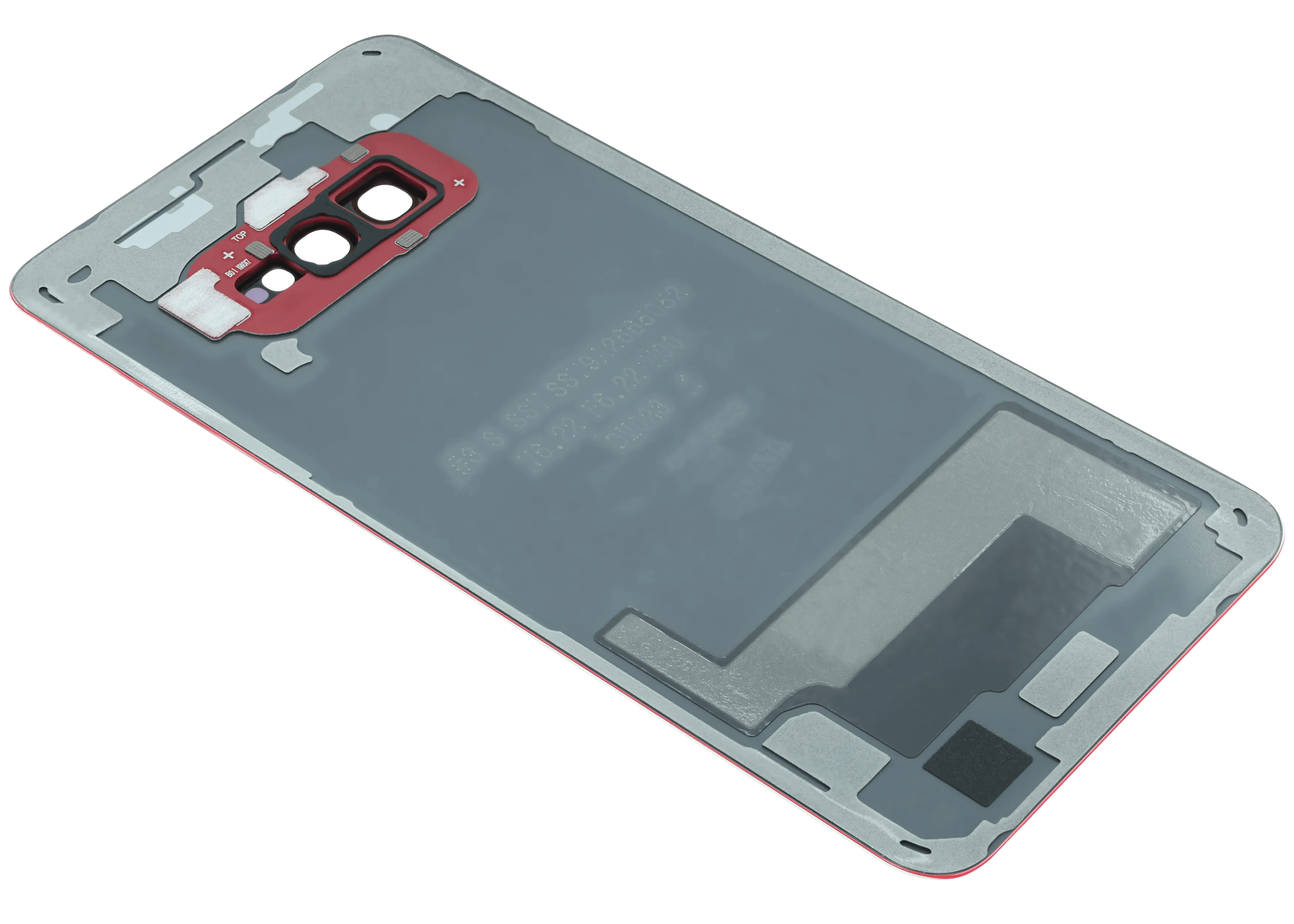 Backcover Glass mit Camera Lens für Samsung Galaxy S10e (Service Pack) (Rot)