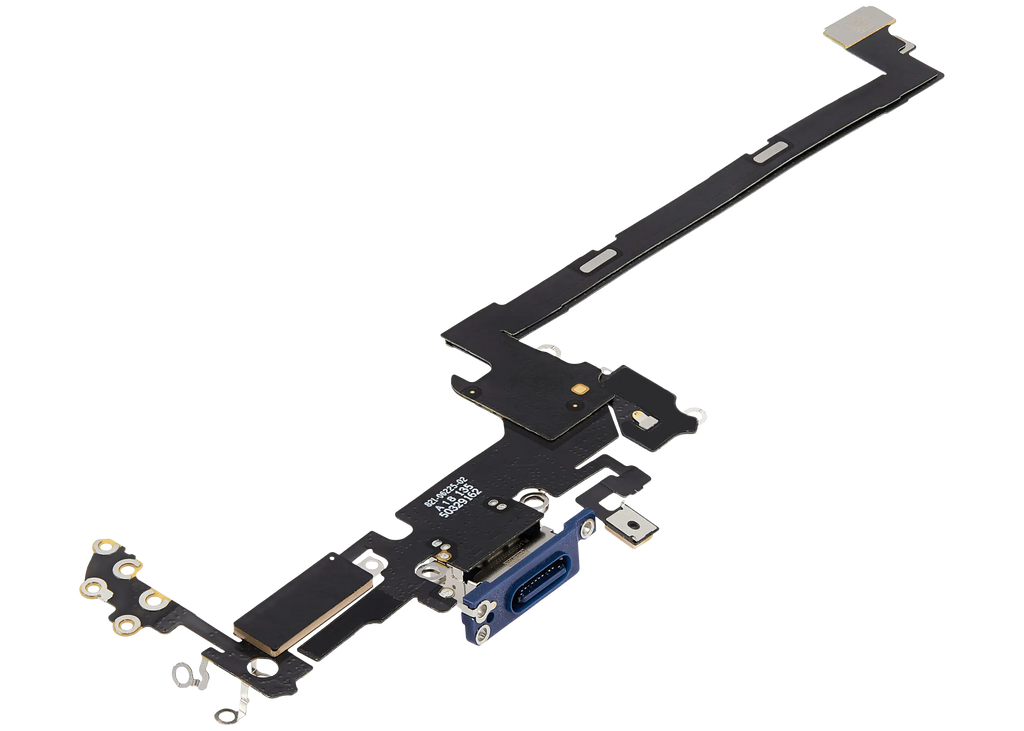 Ladebuchse Flex Cable für iPhone 17 Pro (gebrauchter OEM-Ausbau) (US-Version) (Deep Blue)