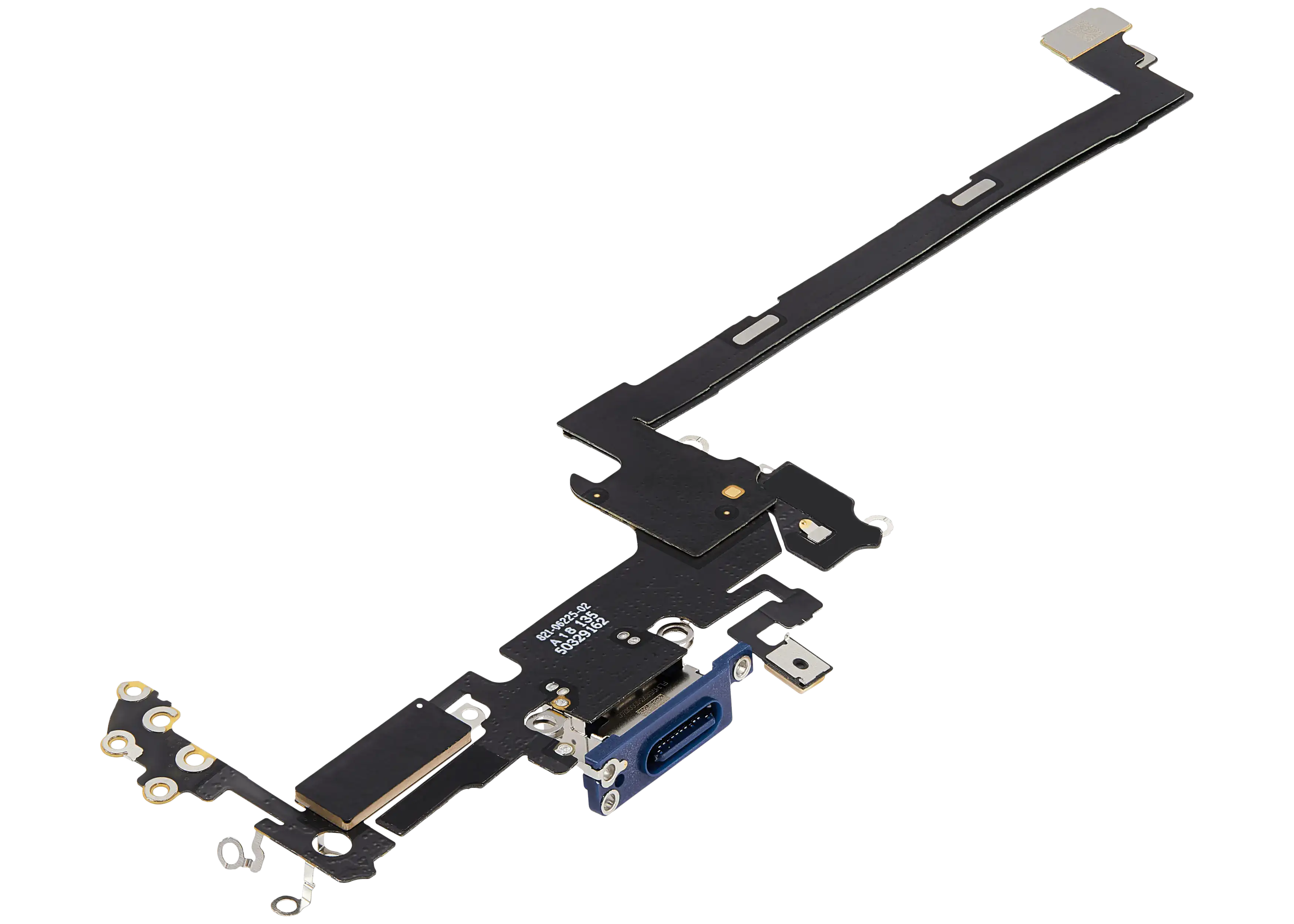 Ladebuchse Flex Cable für iPhone 17 Pro (gebrauchter OEM-Ausbau) (US-Version) (Deep Blue)