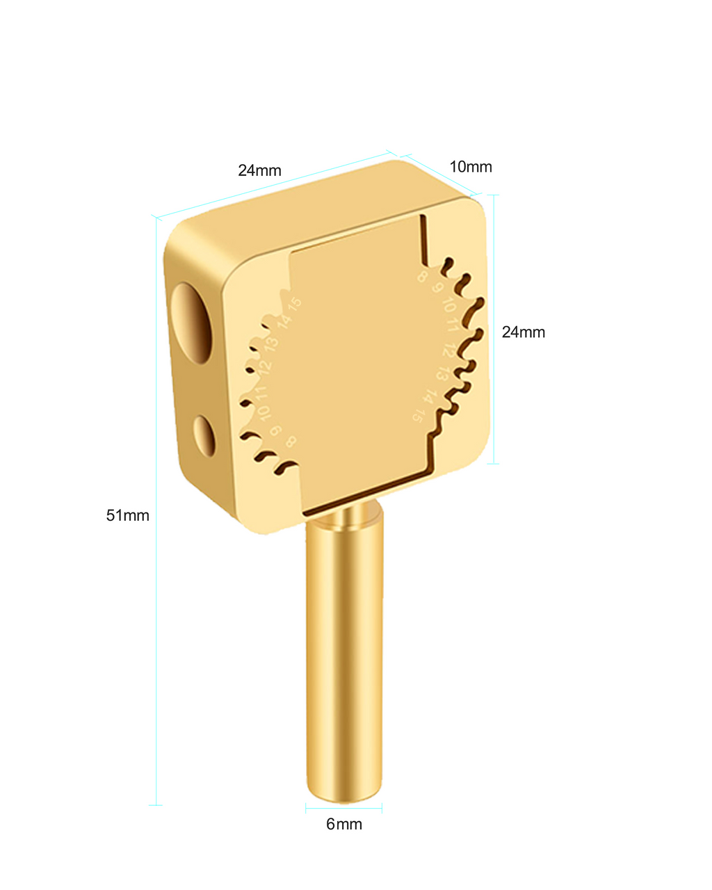 RL-067A Mini-Lötstation Metallplatte für A8-A14 Chips (Sunshine)