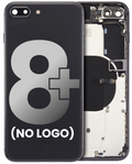 Backcover/Rahmen mit Kleinteilen für iPhone 8 Plus (Space Grau) Aftermarket Plus