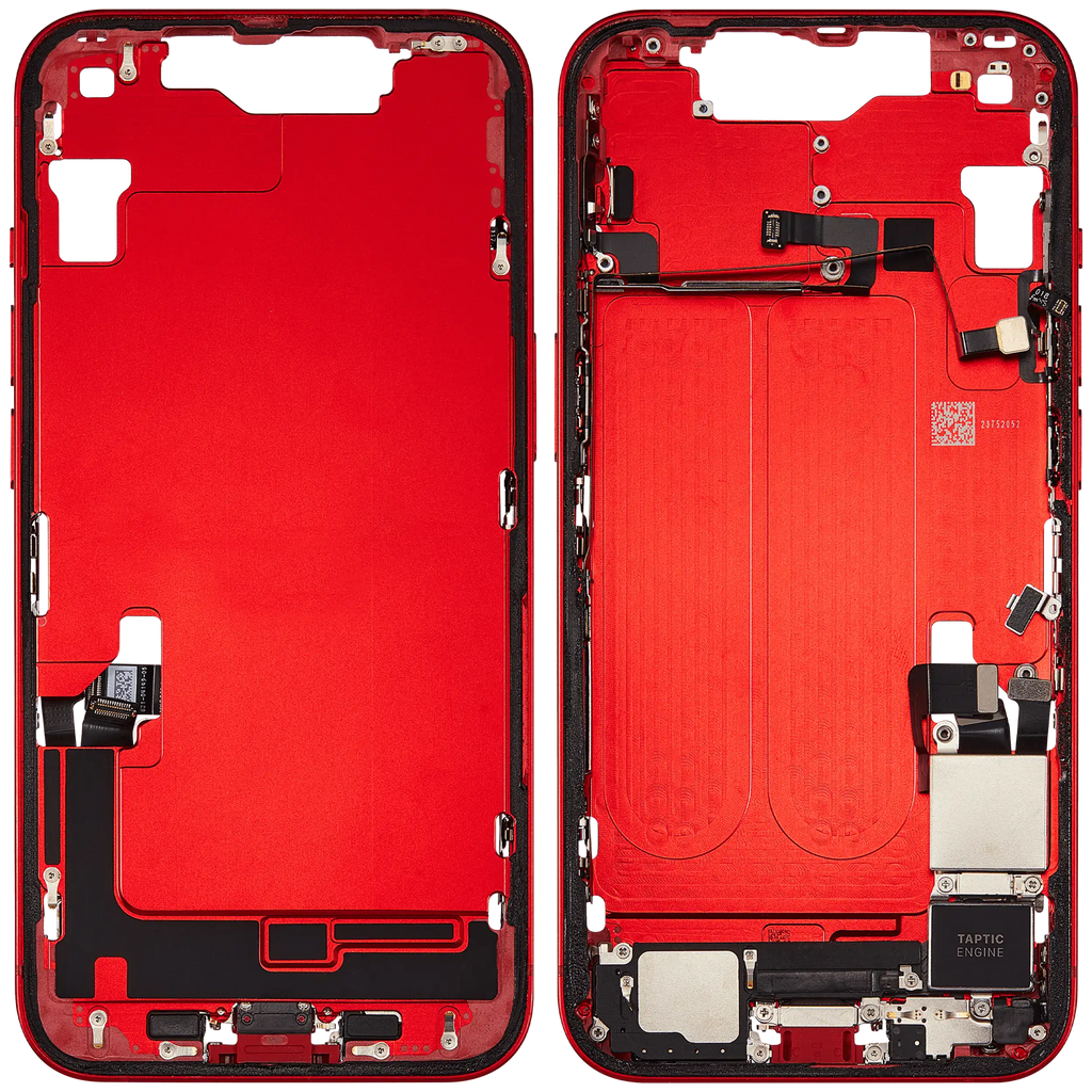 Original Apple-Ausbau C gebraucht – iPhone 14 US Version Rahmen Rot