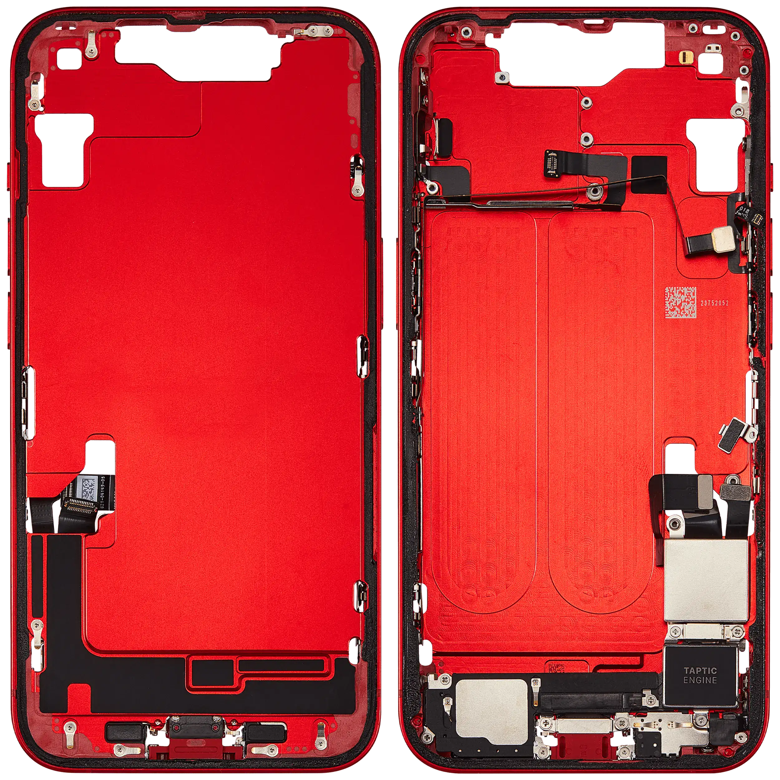 Original Apple-Ausbau C gebraucht – iPhone 14 US Version Rahmen Rot