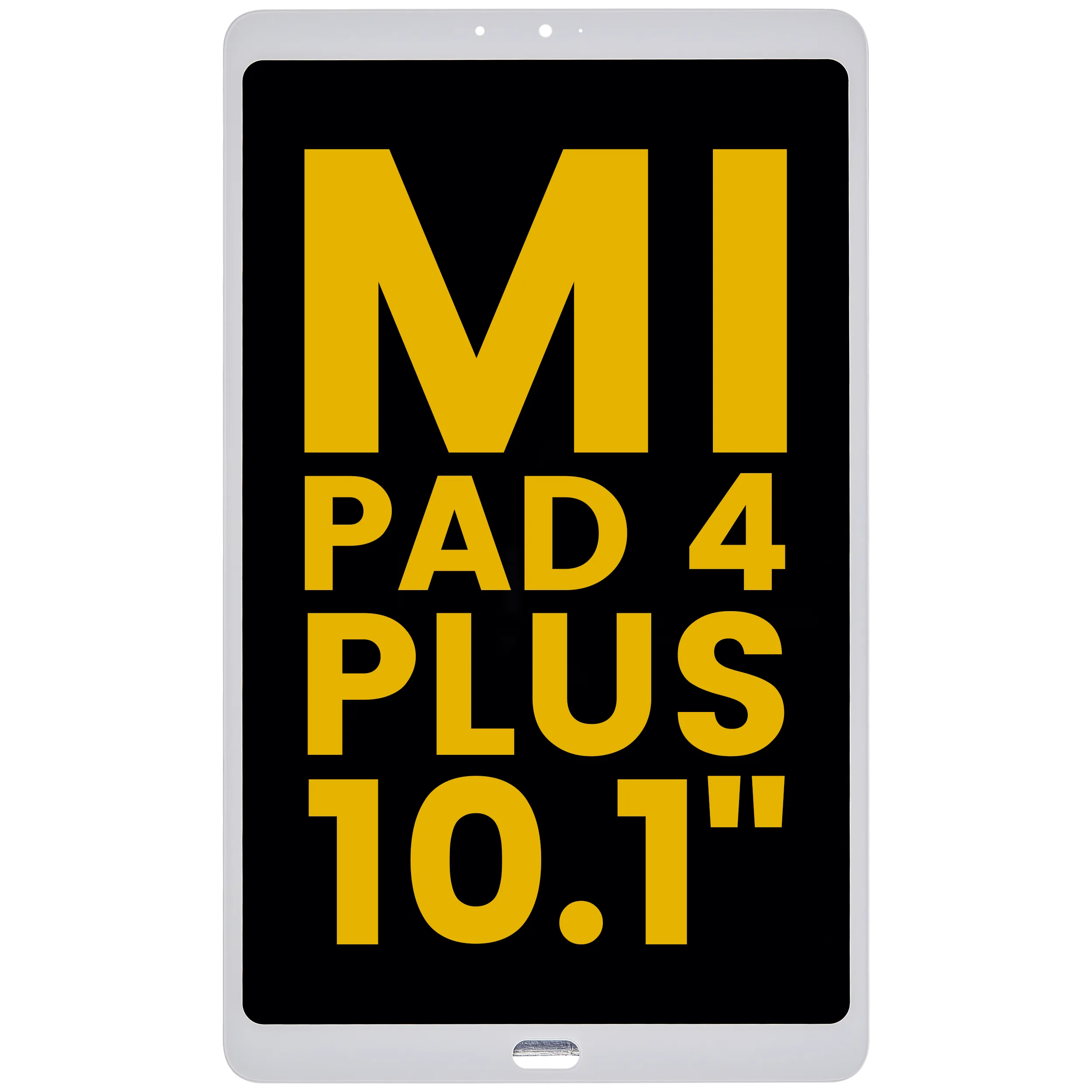 LCD-Display ohne Rahmen für Xiaomi Mi Pad 4 Plus 10.1'' (Refurbished) (Weiß)