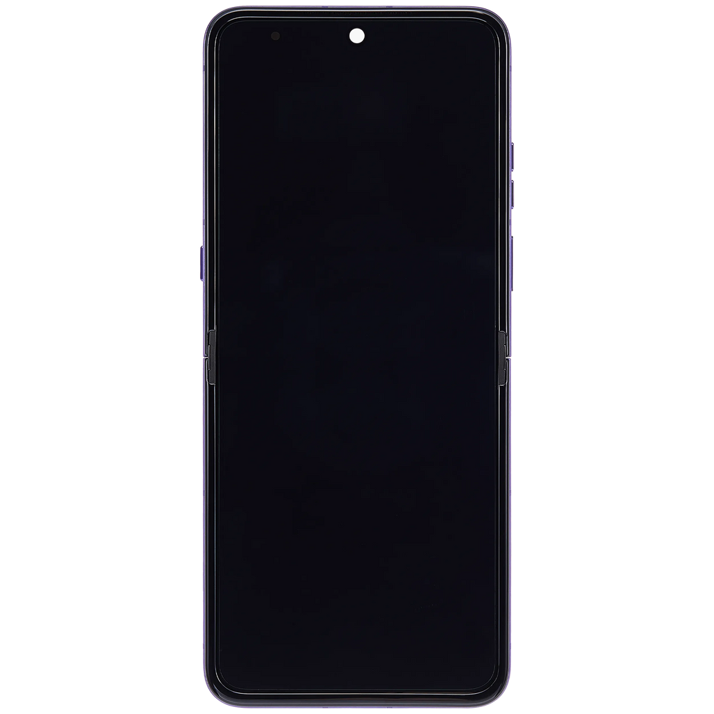 OLED-Display mit Rahmen für Motorola Razr Ultra 2026 / Razr 70 Ultra (XT2655 / 2026) (Refurbished) (Orient Blue)