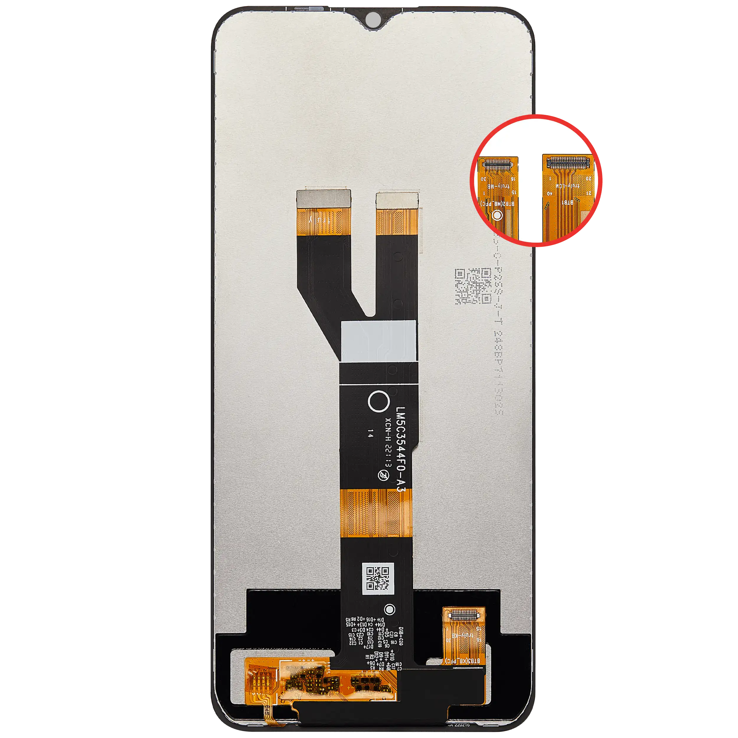 LCD-Display ohne Rahmen für Realme C11 (2021) / C20 / C21 / Narzo 50i (Refurbished) (Alle Farben)