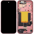 OLED-Display mit Rahmen (mit Fingerprint Sensor) für Google Pixel 9A (Refurbished) (Peony)