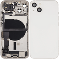 Backcover/Rahmen mit Ladebuchse Flex & Small Parts für iPhone 13 (EU / Global Version) (gebrauchter OEM-Ausbau, Qualität B) (Starlight)