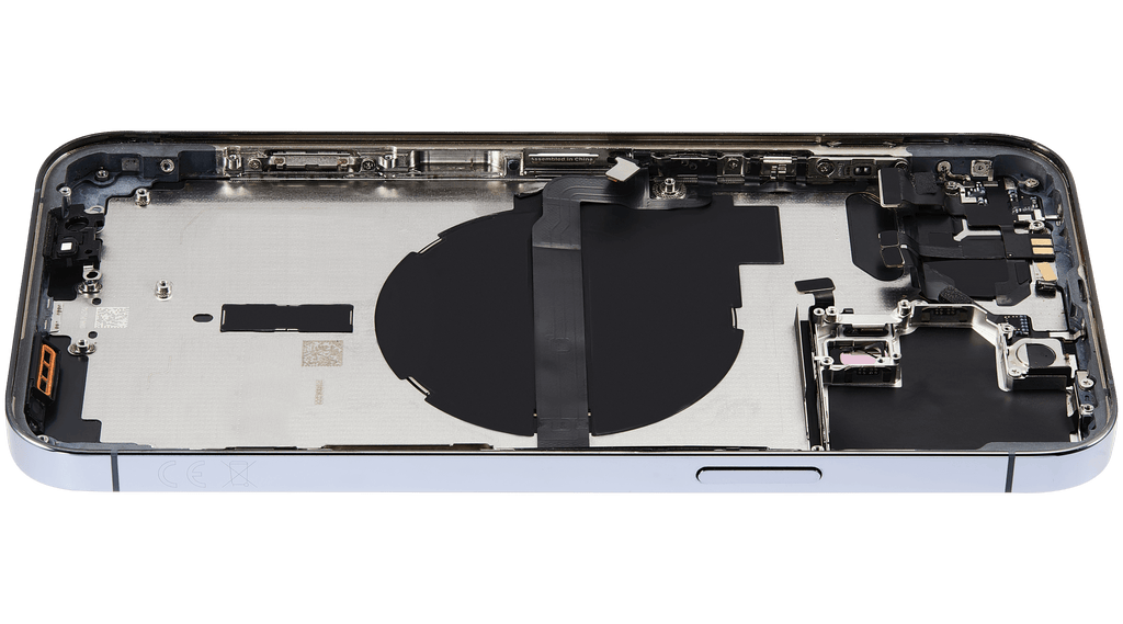 Original Apple-Ausbau A gebraucht – iPhone 13 Pro Backcover/Rahmen Sierrablau