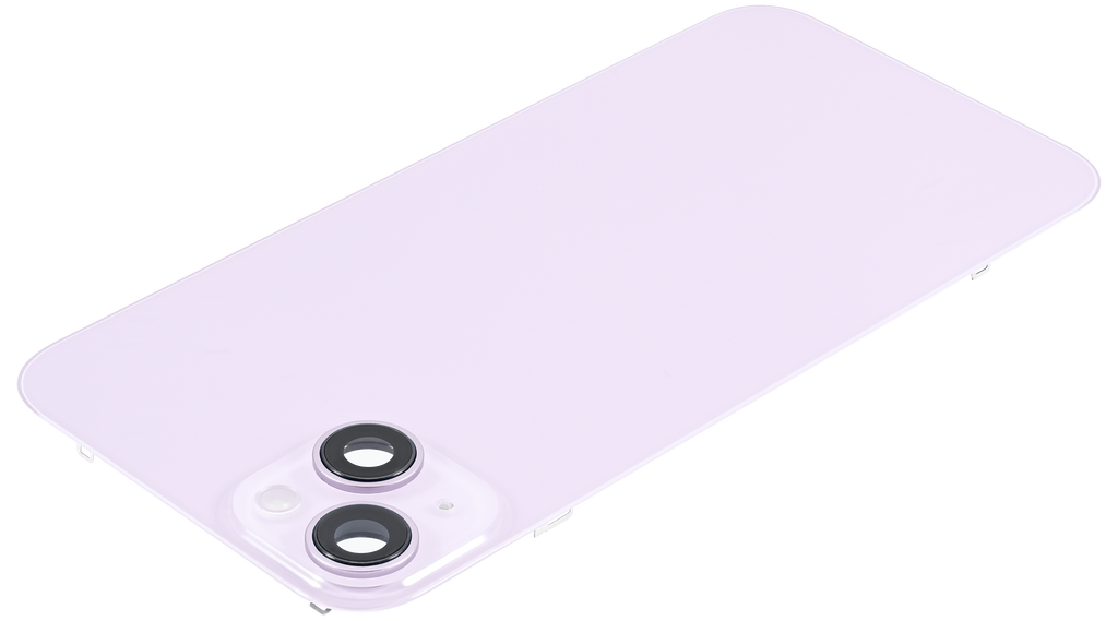 Back Cover with MagSafe Magnet for iPhone 14 Plus (Used OEM Removal, Quality A) (Purple)