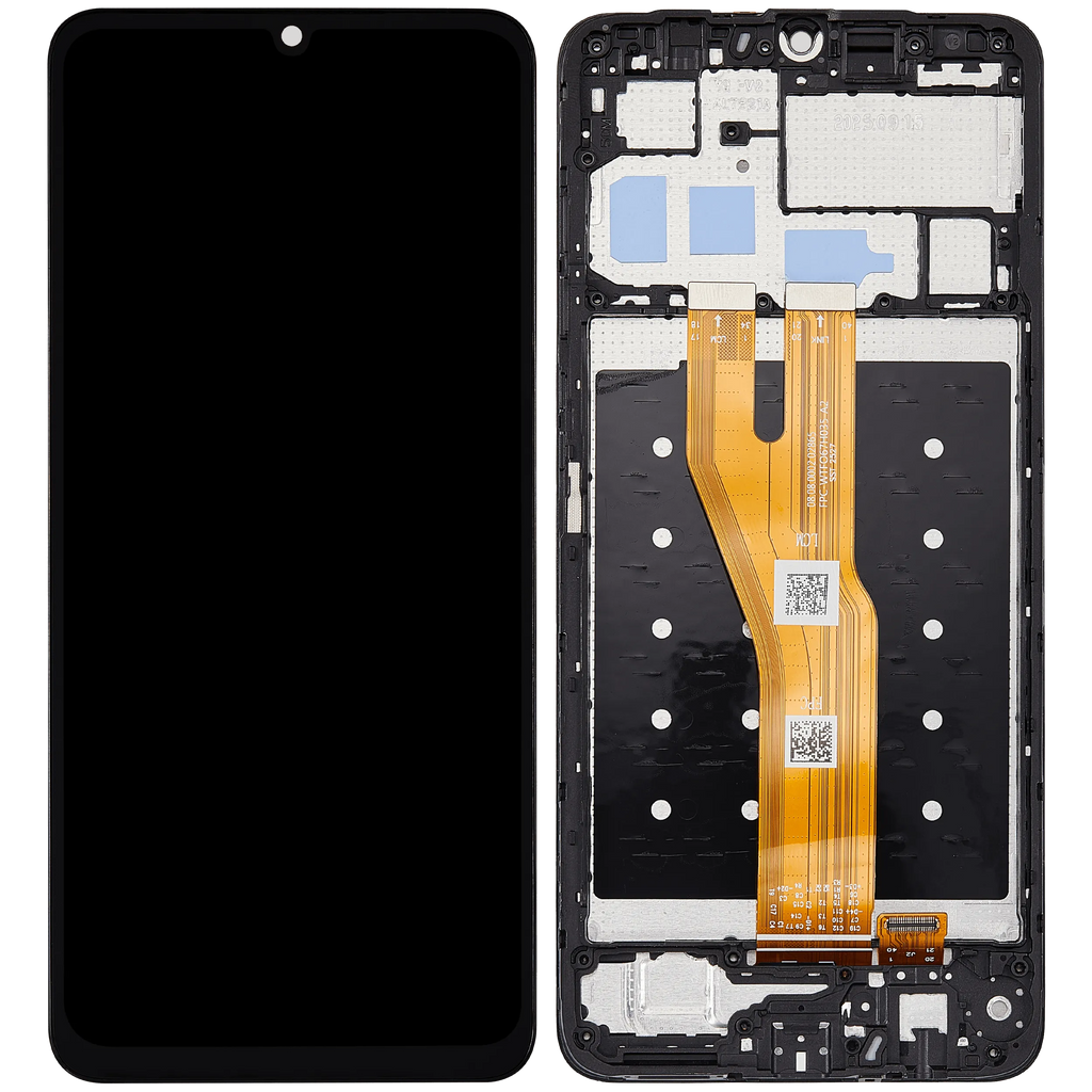 LCD-Display mit Rahmen für Honor X5C / X5C Plus / Play 10A (Refurbished) (Alle Farben)