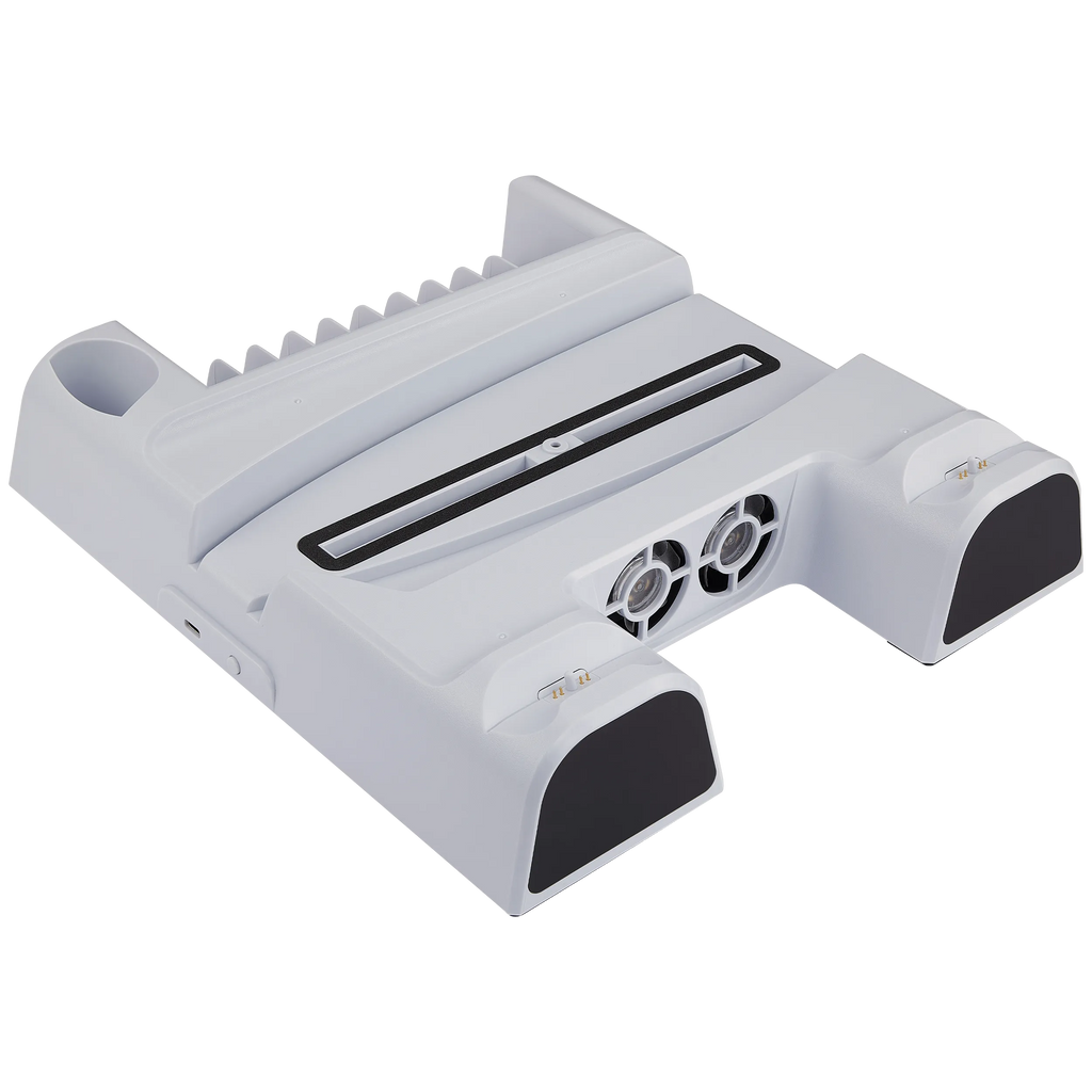 TP5-3552D White Multifunctional Cooling Charging Stand für PlayStation 5 / PlayStation 5 Slim (DOBE)