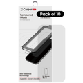 Casper Snap Tempered Glass kompatibel mit iPhone 15/16 (10er-Pack, AR Clear)