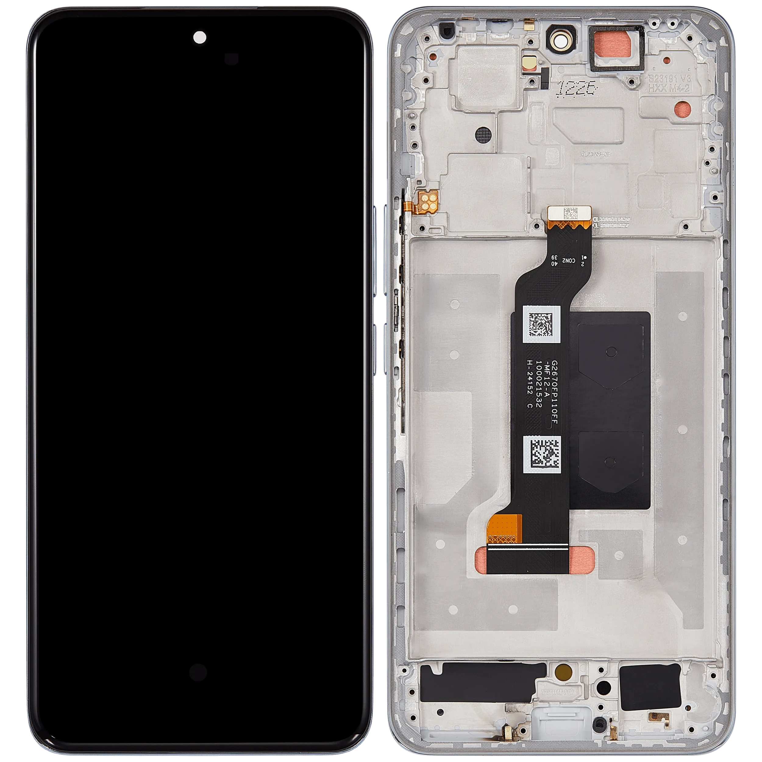 OLED-Display mit Rahmen für Honor 200 (Refurbished) (Emerald Green)