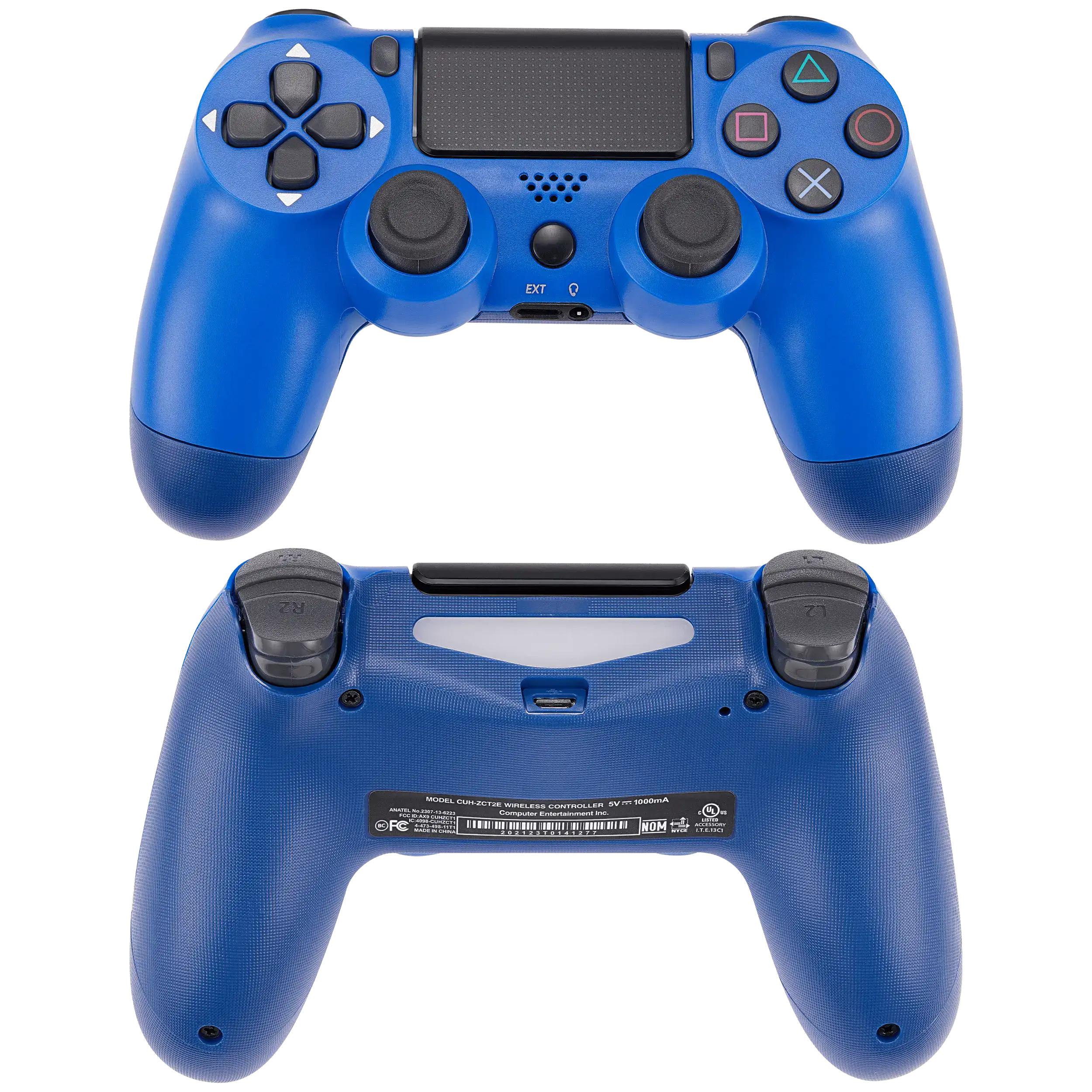 DoubleShock 4 Wired Controller für Playstation 4 (Blau)
