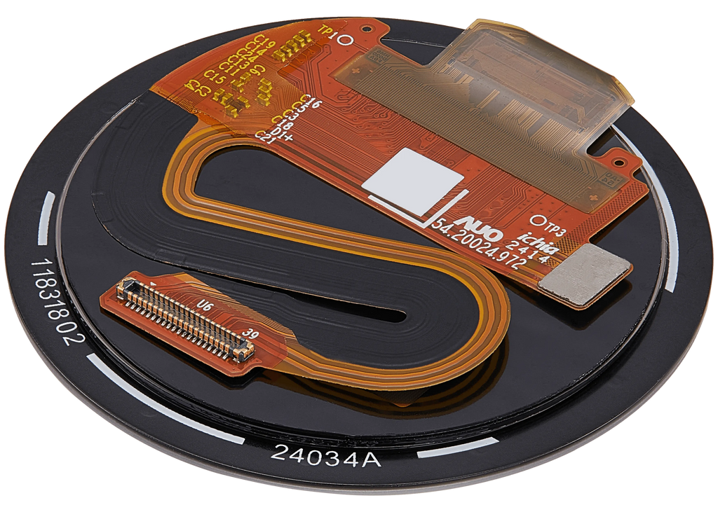 OLED-Display ohne Rahmen für Garmin Venu 3S (2023) (41MM) (Premium) (Schwarz)