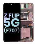 Samsung Galaxy Z Flip 5G OLED Innen-Display m. Rahmen Service Pack Mystic Bronze