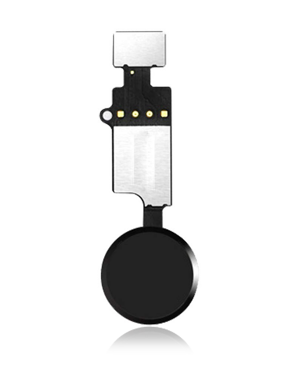 Universal Home Button (No Bluetooth / No Jumper) für iPhone 7 / 7 Plus / 8 / 8 Plus / SE (2020) / SE (2022) (JCID) (Schwarz)