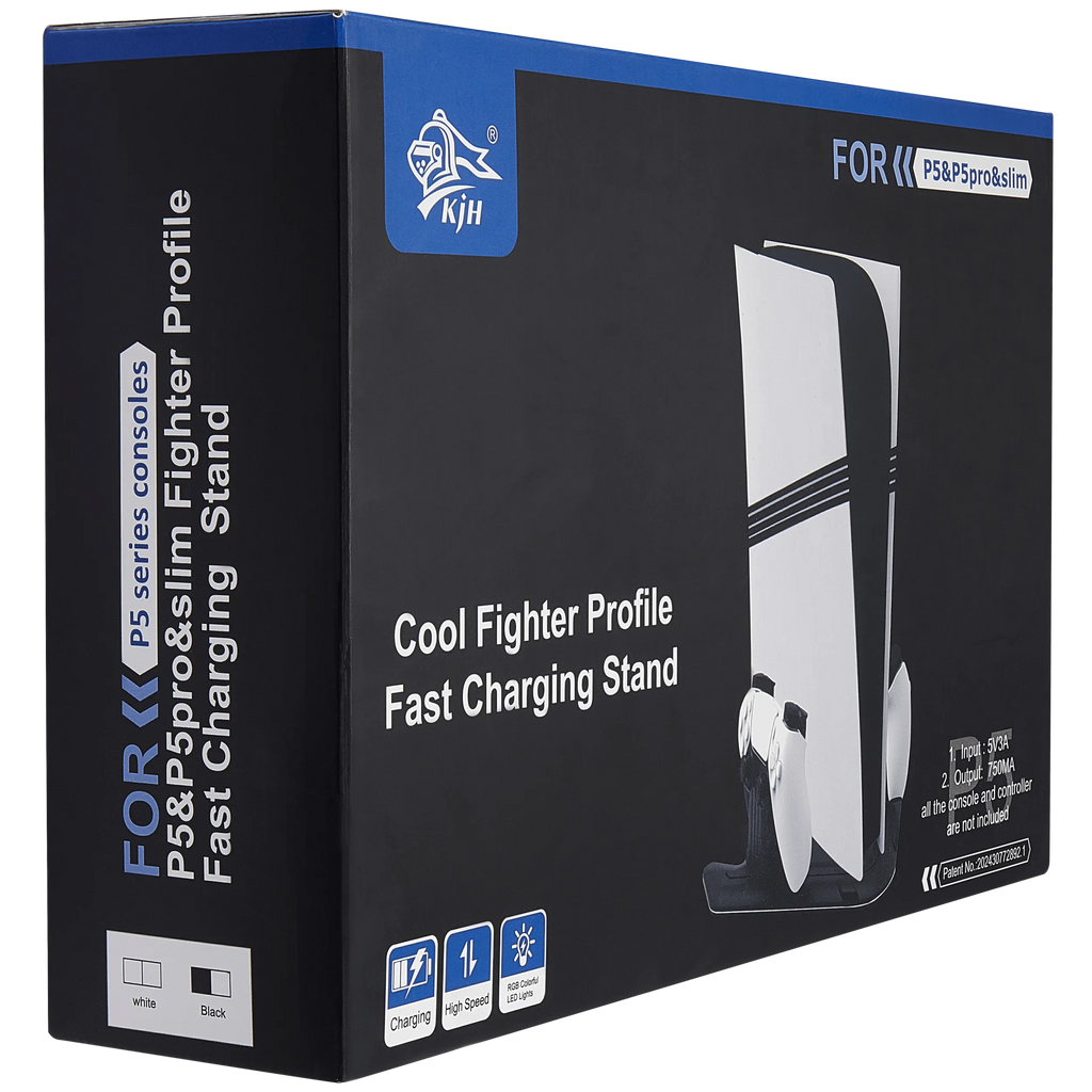 Charging Stand für PlayStation 5 / PS5 Pro / PS5 Slim (Weiß)