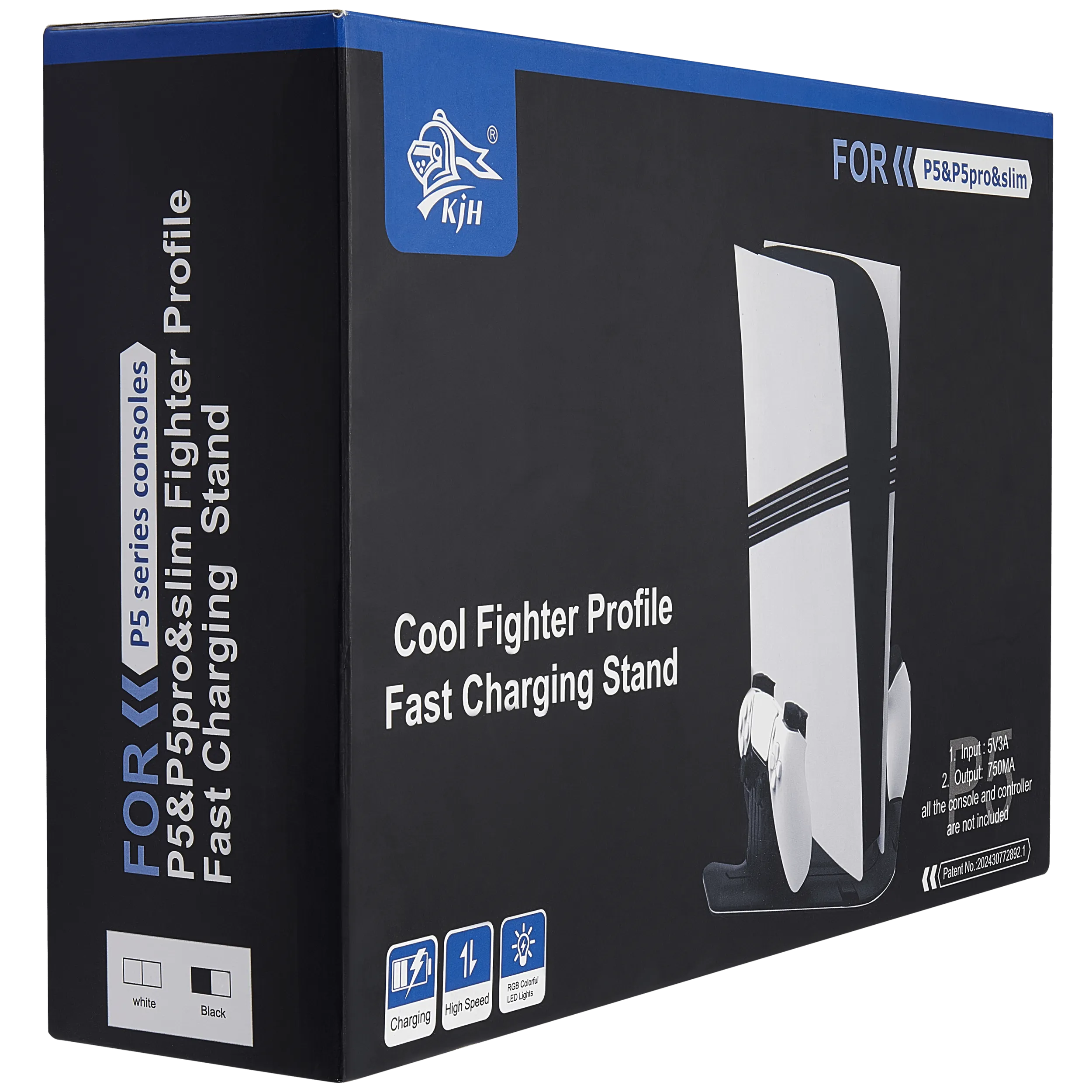 Charging Stand für PlayStation 5 / PS5 Pro / PS5 Slim (Weiß)