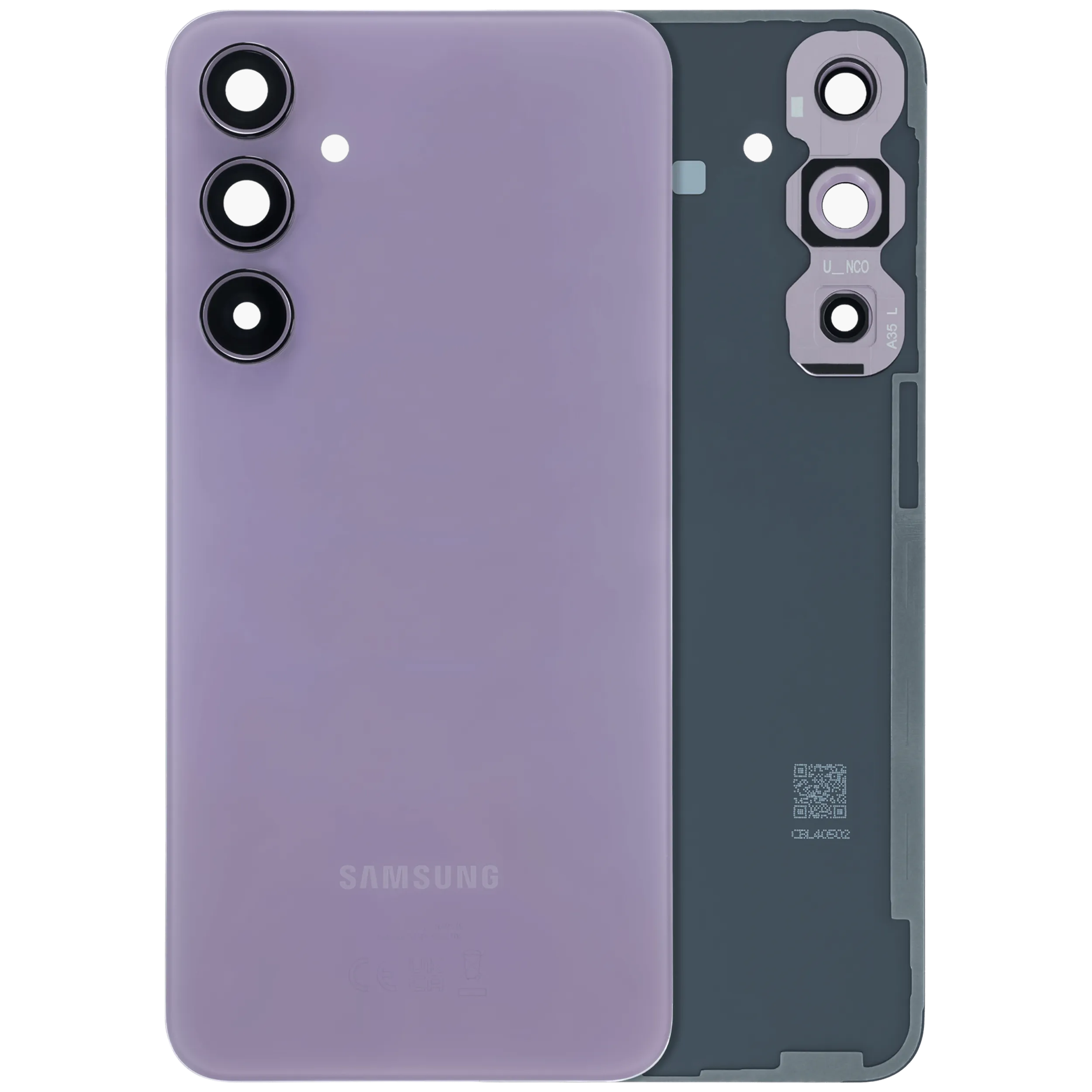 Backcover Glass für Samsung Galaxy A35 5G (A356 / 2024) (Service Pack) (Lilac)
