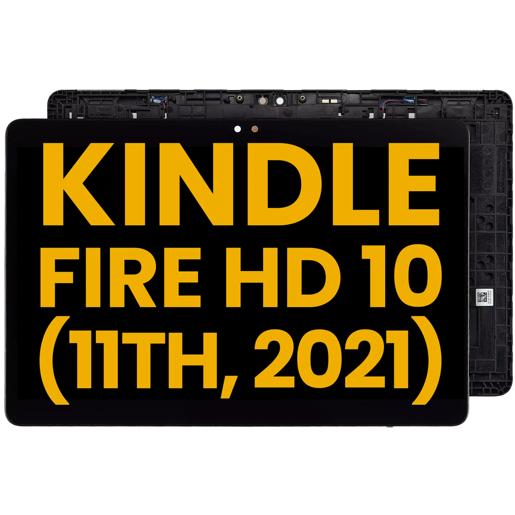 LCD-Display mit Rahmen für Kindle Fire HD 10 (11. Gen) Refurbished - Alle Farben