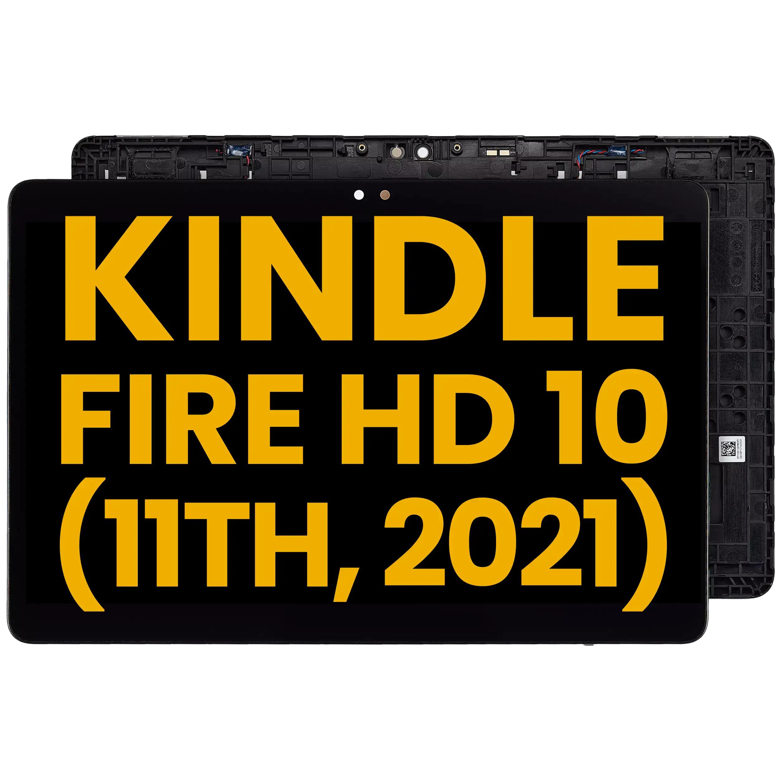 LCD-Display mit Rahmen für Kindle Fire HD 10 (11. Gen) Refurbished - Alle Farben