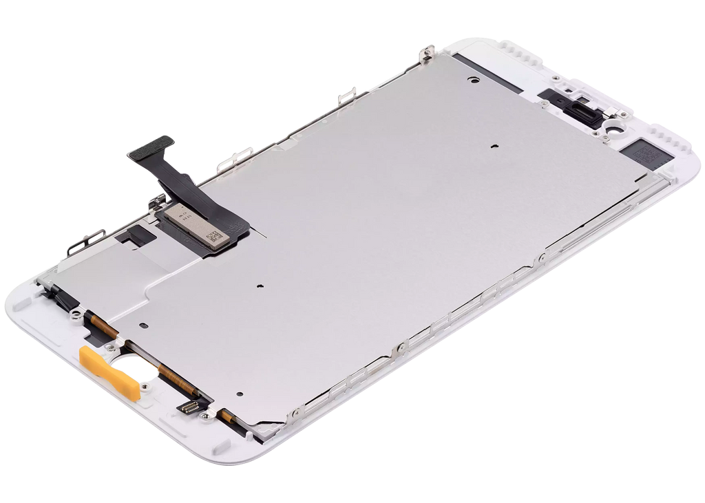 LCD-Display mit Stahlplatte für iPhone 7 Plus (Aftermarket: AQ7) (Weiß)