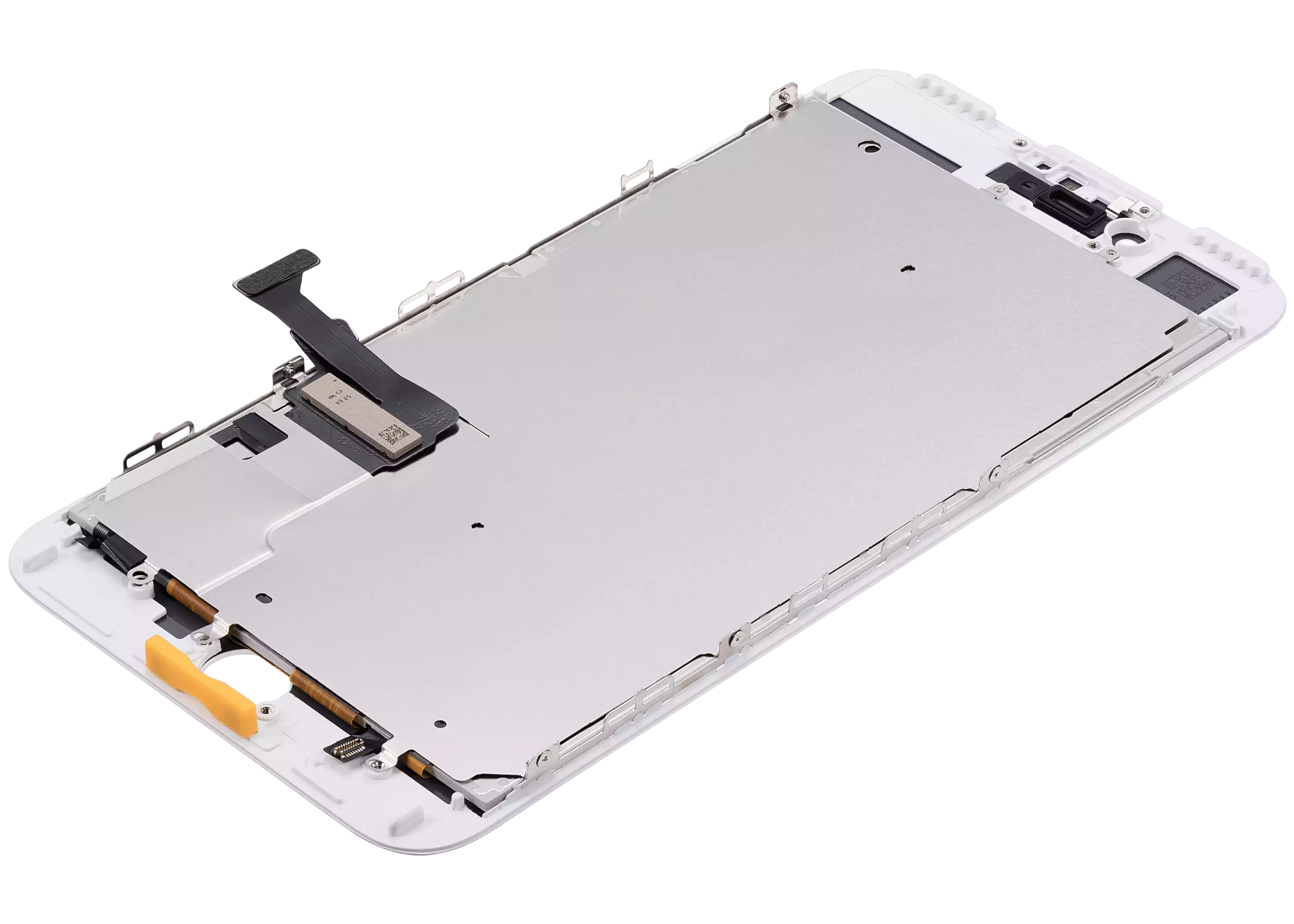 LCD-Display mit Stahlplatte für iPhone 7 Plus (Aftermarket: AQ7) (Weiß)