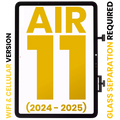 Digitizer for iPad Air 11" (2024/2025) (Glass separation required) (Premium) (WiFi/Cellular) (Black)